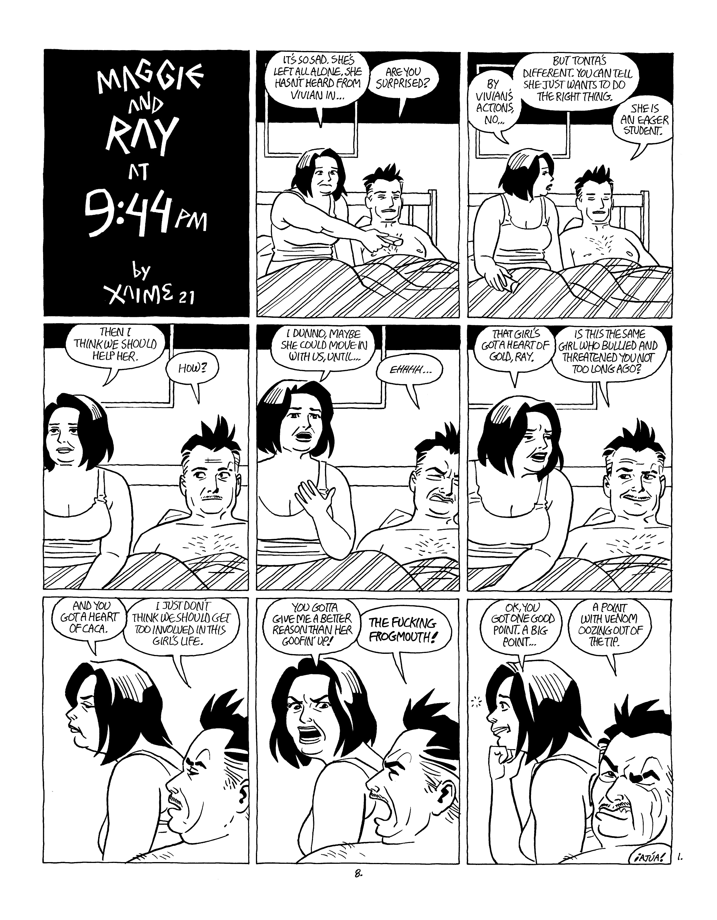 Read online Love and Rockets (2016) comic -  Issue #11 - 10