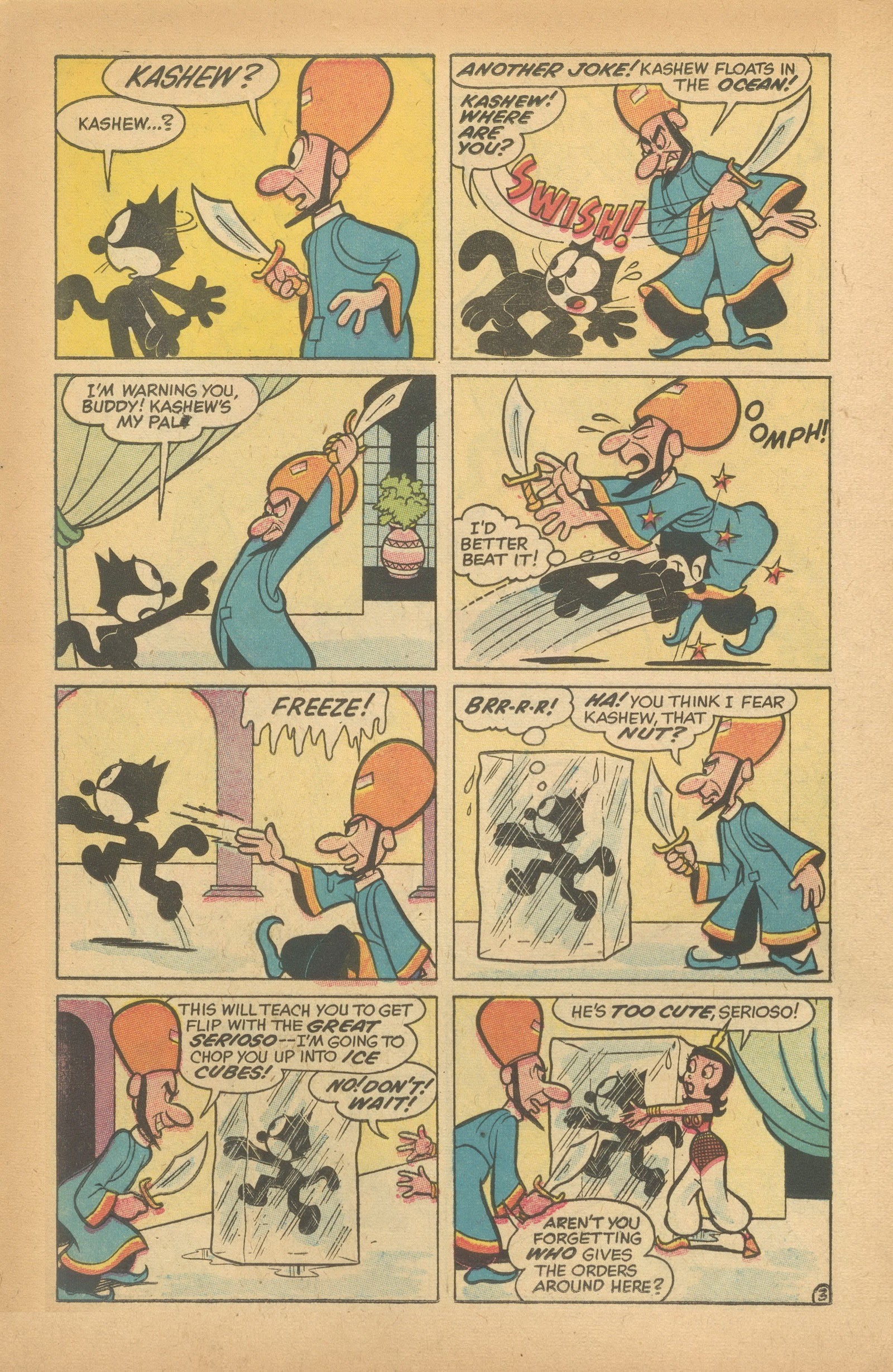 Read online Felix the Cat (1955) comic -  Issue #87 - 14