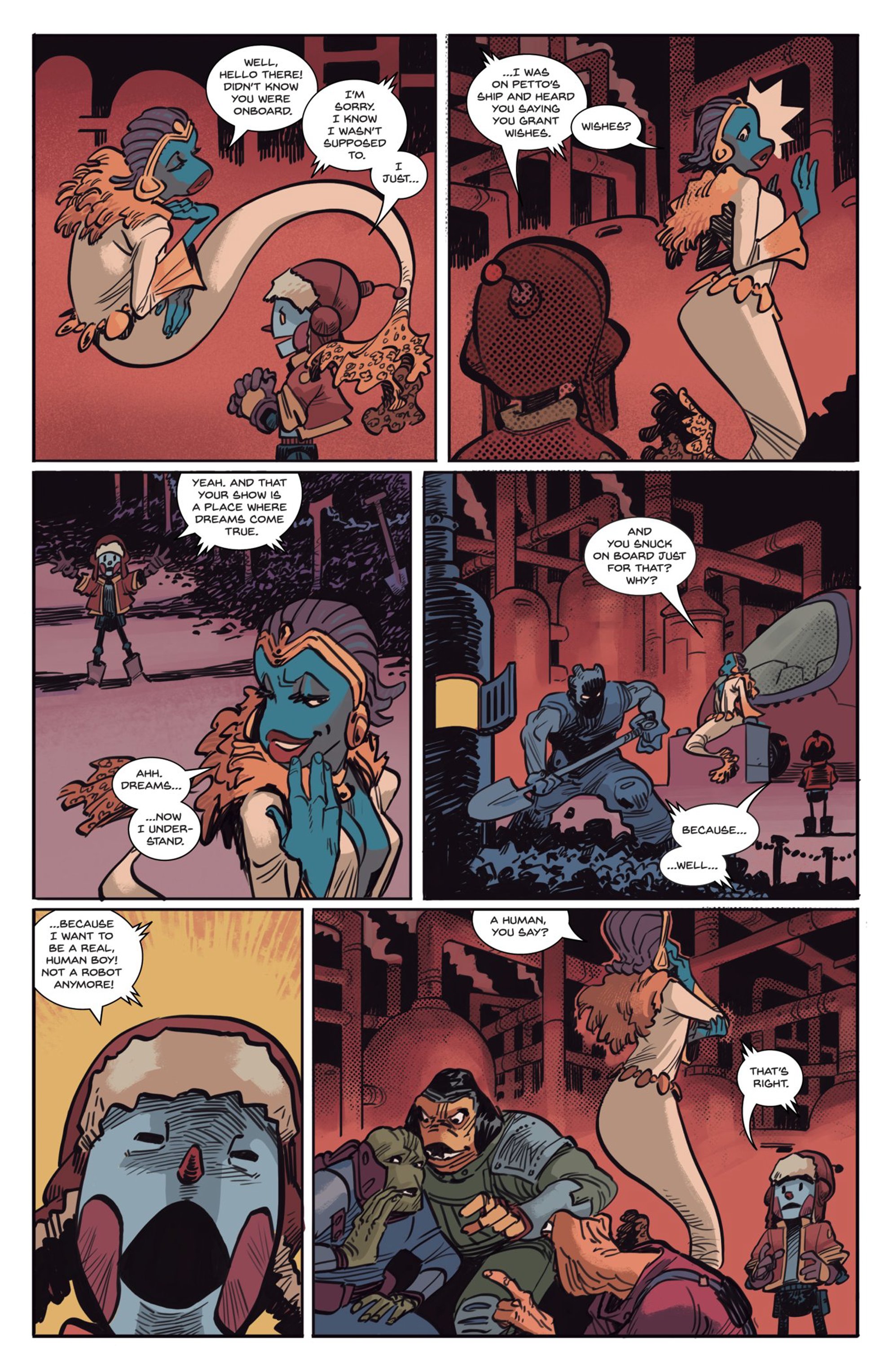 Read online Grimm Space P1-Nocchio comic -  Issue # Full - 8