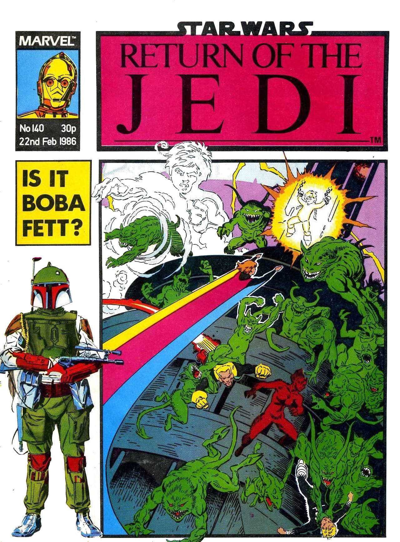 Read online Return of the Jedi comic -  Issue #140 - 1