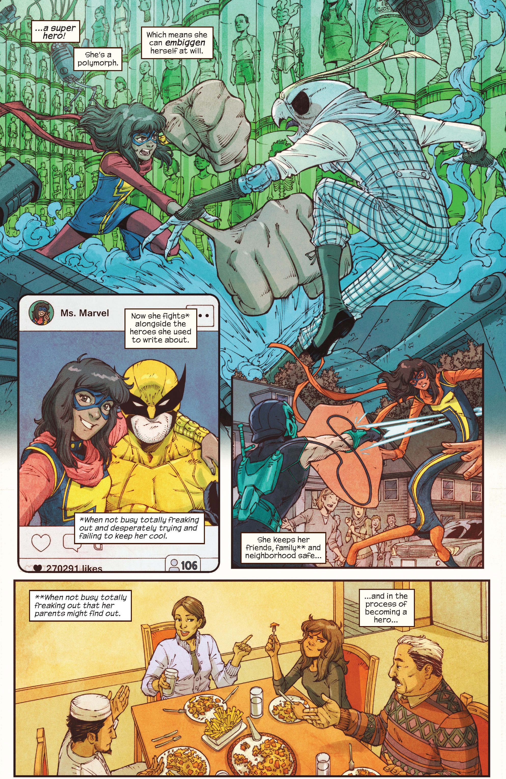 Read online Marvel-Verse: Ms. Marvel comic -  Issue # TPB - 5
