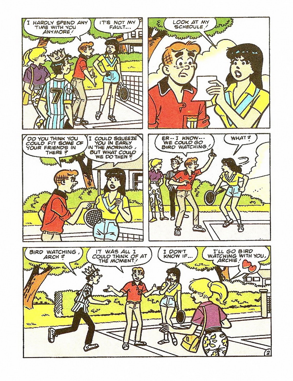 Read online Archie's Double Digest Magazine comic -  Issue #87 - 144