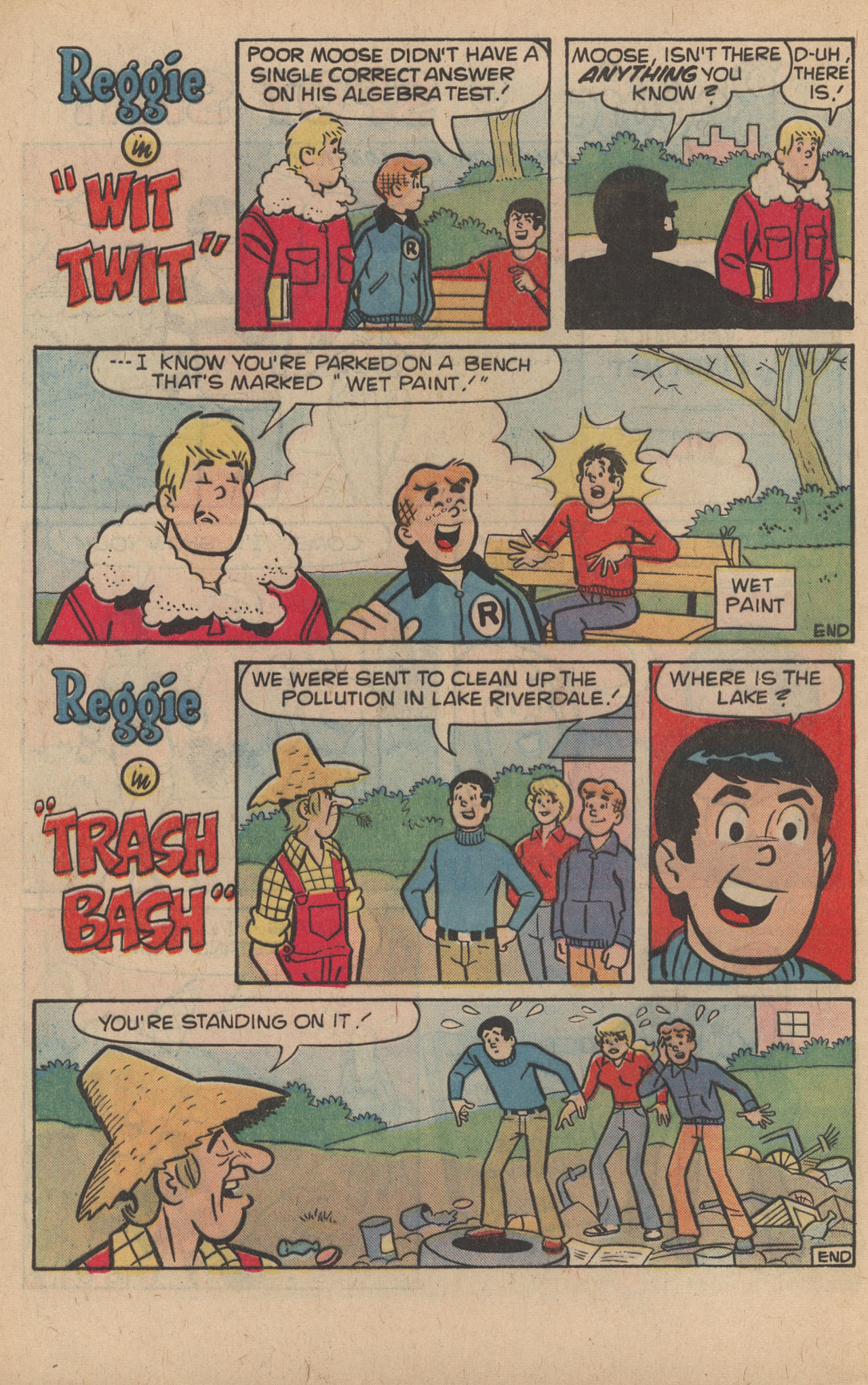 Read online Reggie's Wise Guy Jokes comic -  Issue #46 - 8
