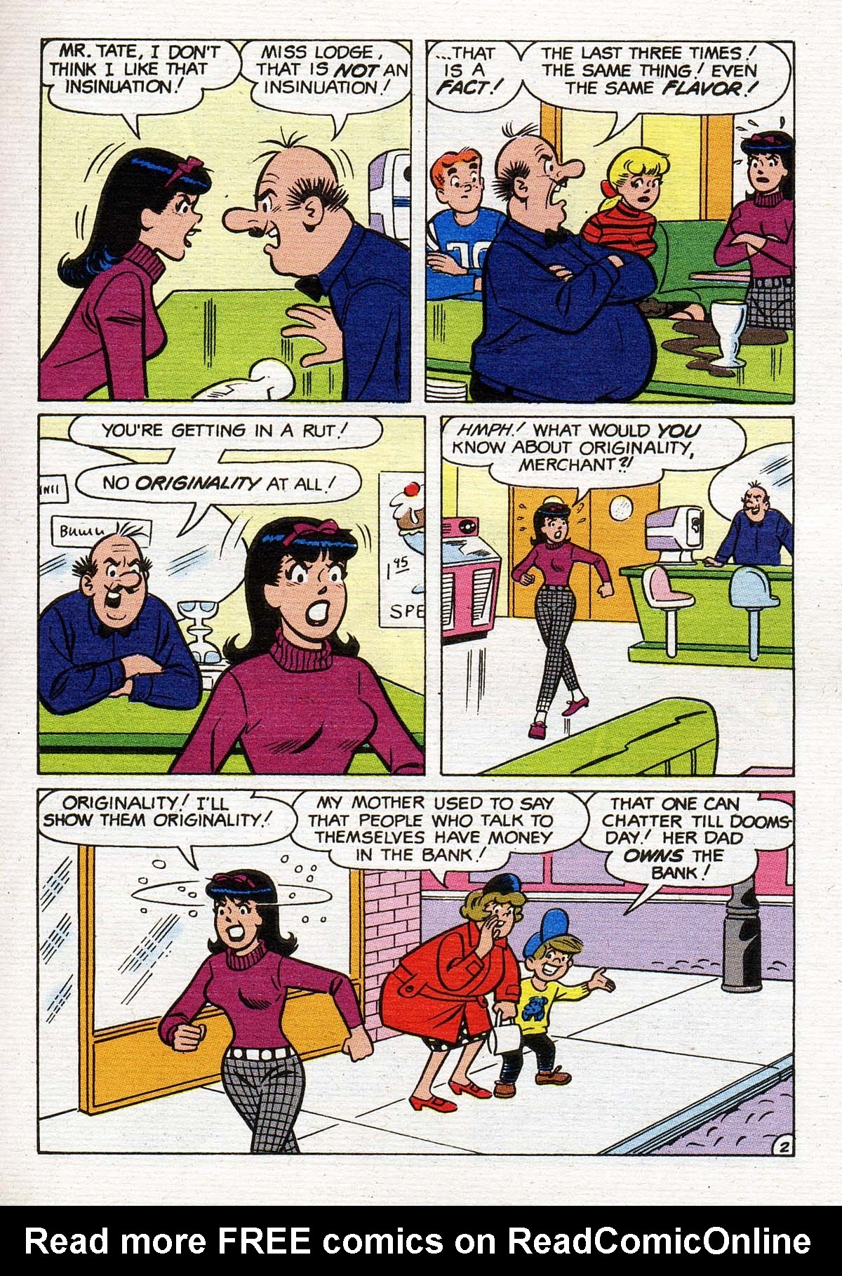 Read online Archie's Double Digest Magazine comic -  Issue #142 - 124