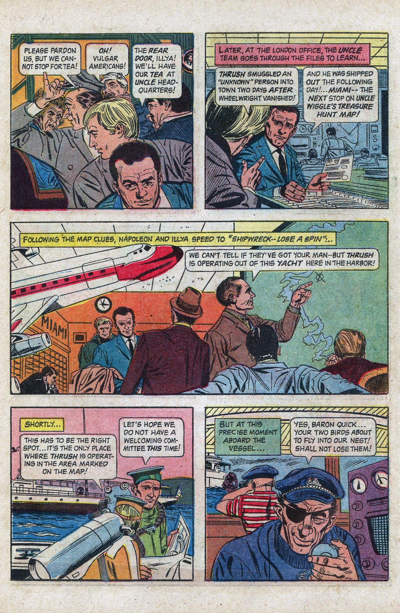 Read online The Man From U.N.C.L.E. comic -  Issue #7 - 16