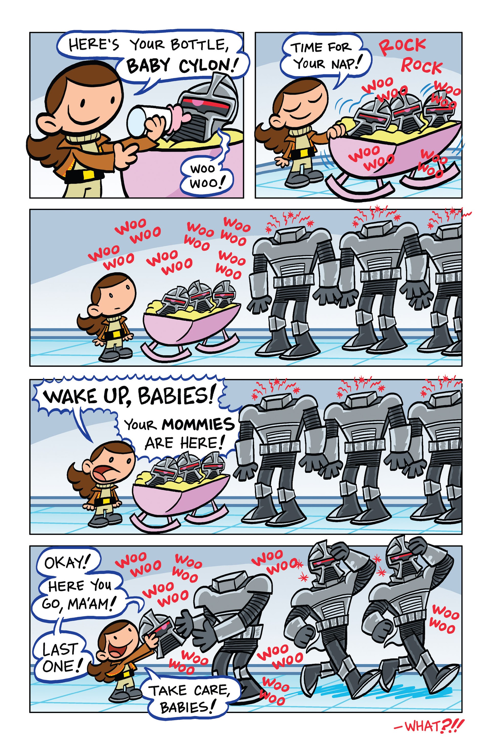 Read online Li'l Battlestar Galactica comic -  Issue # Full - 23