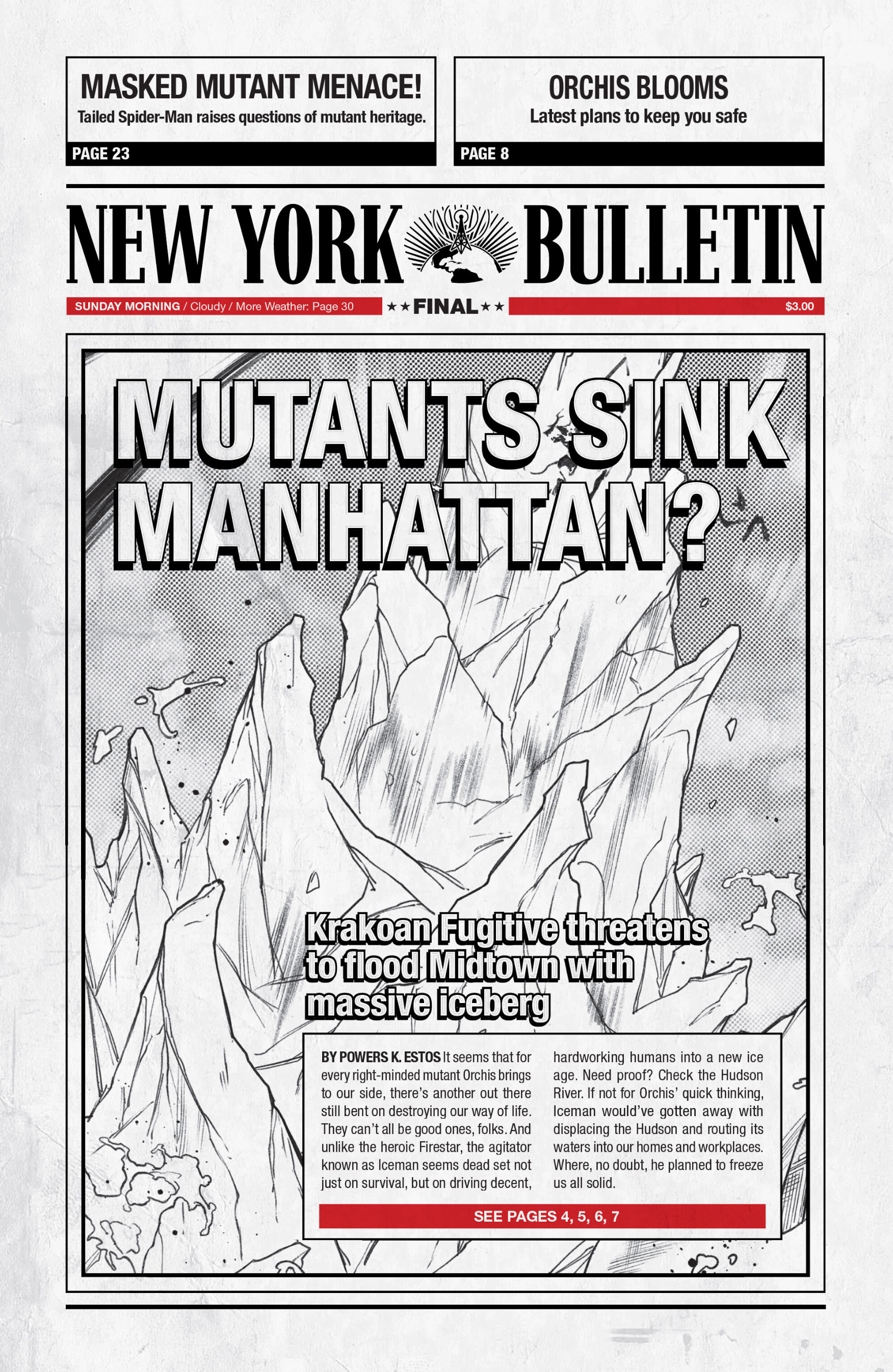 Read online Astonishing Iceman comic -  Issue #4 - 20