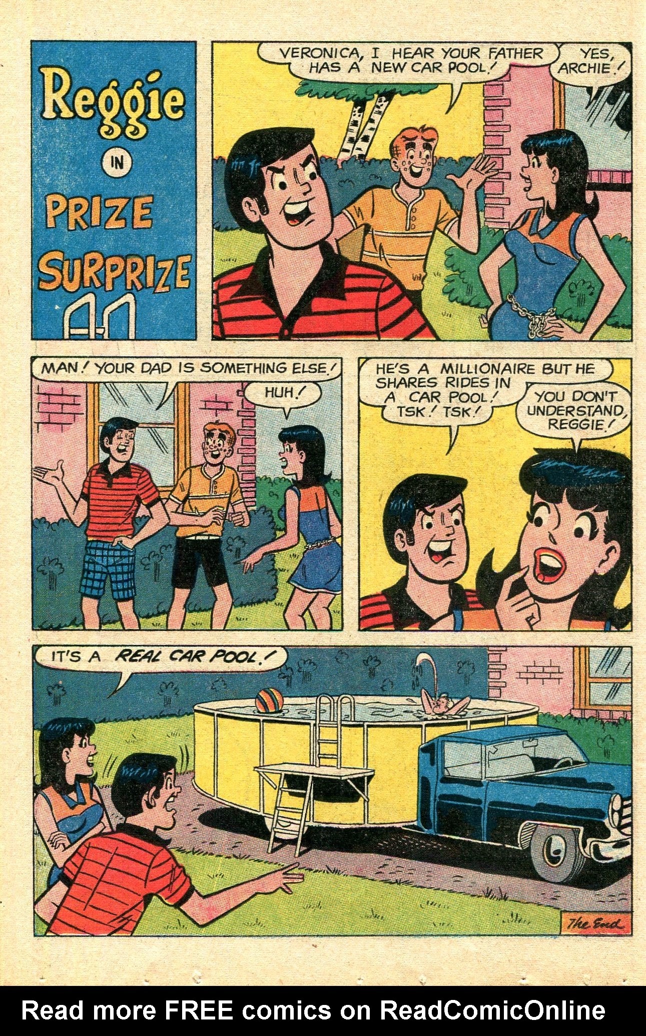 Read online Reggie's Wise Guy Jokes comic -  Issue #9 - 40