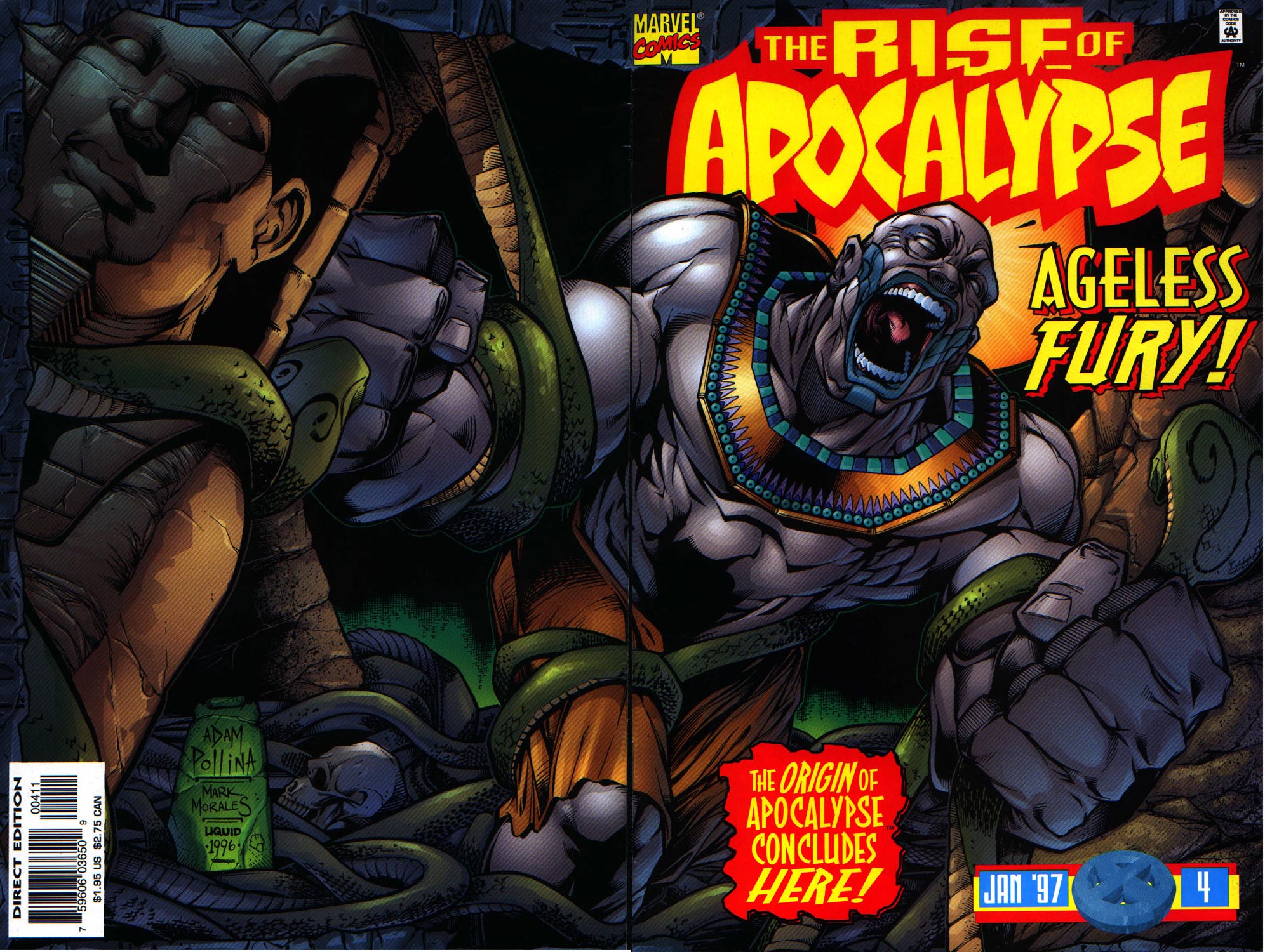 Read online Rise of Apocalypse comic -  Issue #4 - 1