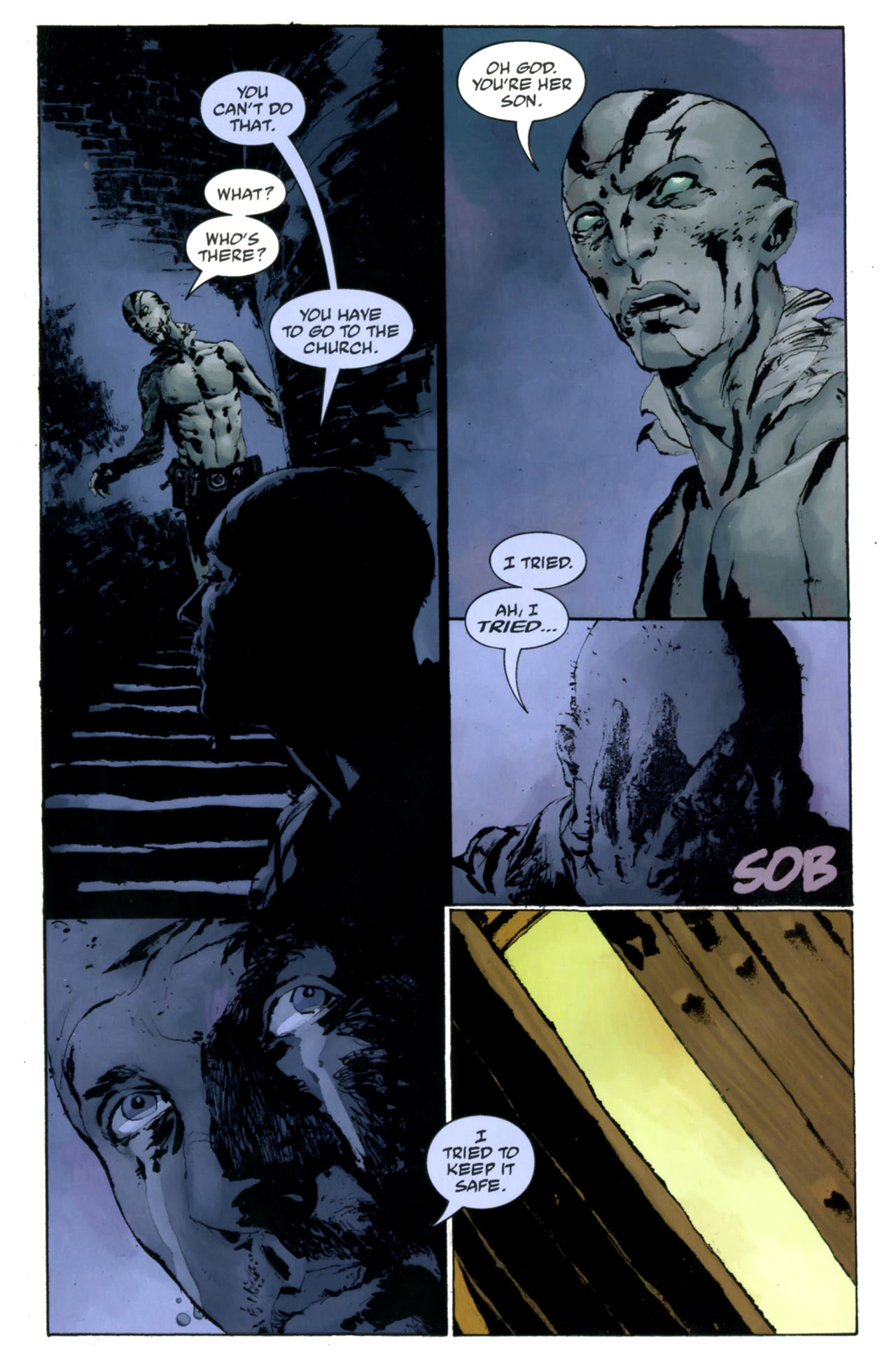 Read online Abe Sapien: The Drowning comic -  Issue #4 - 25