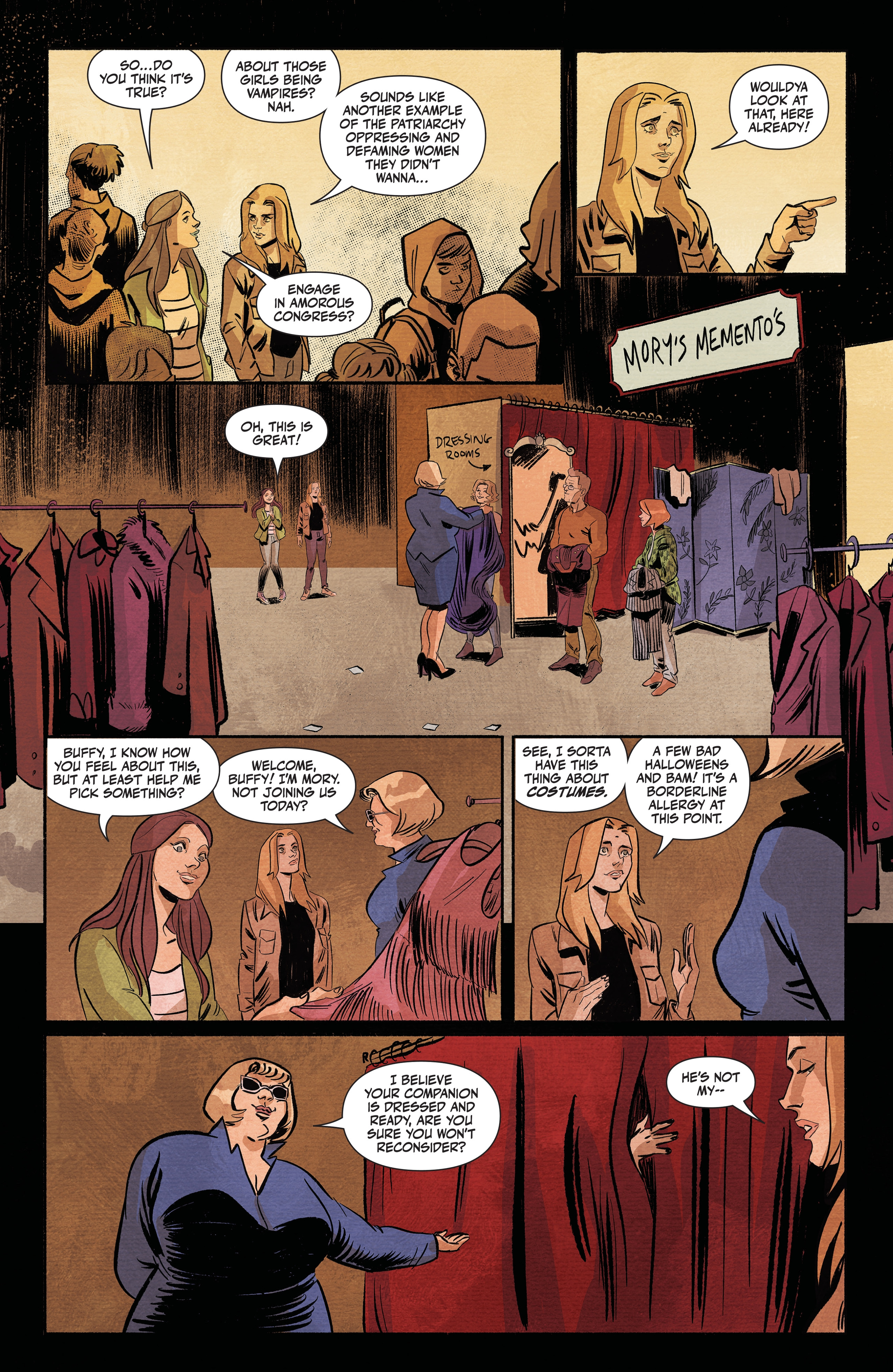 Read online Buffy the Last Vampire Slayer: The Lost Summers comic -  Issue # TPB - 27