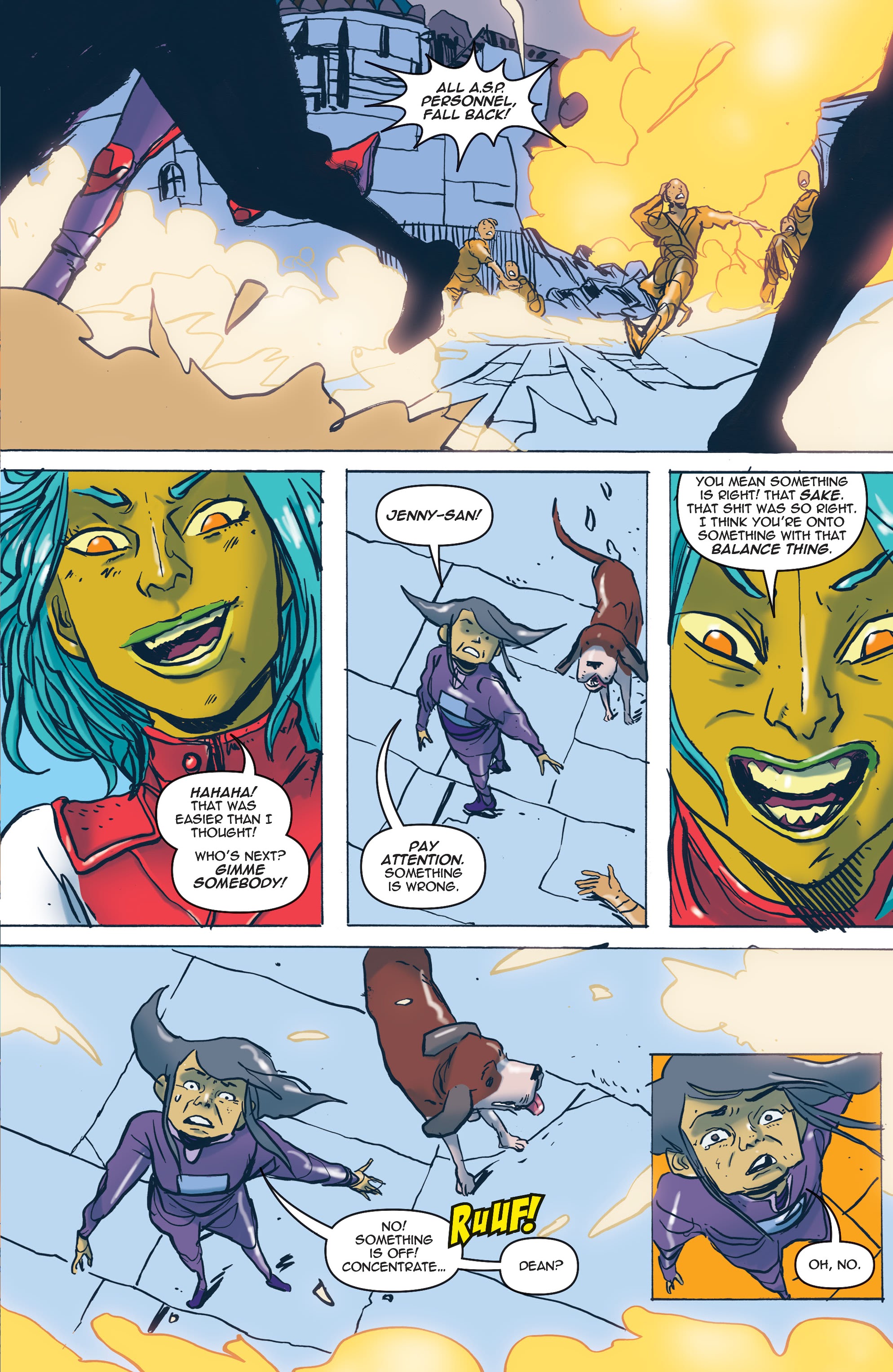 Read online Jenny Zero comic -  Issue #4 - 9
