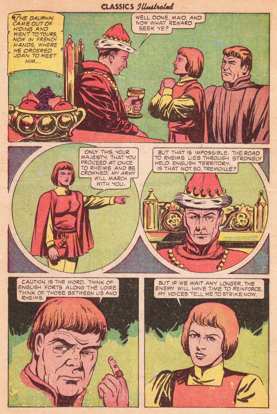 Read online Classics Illustrated comic -  Issue #78 - 28