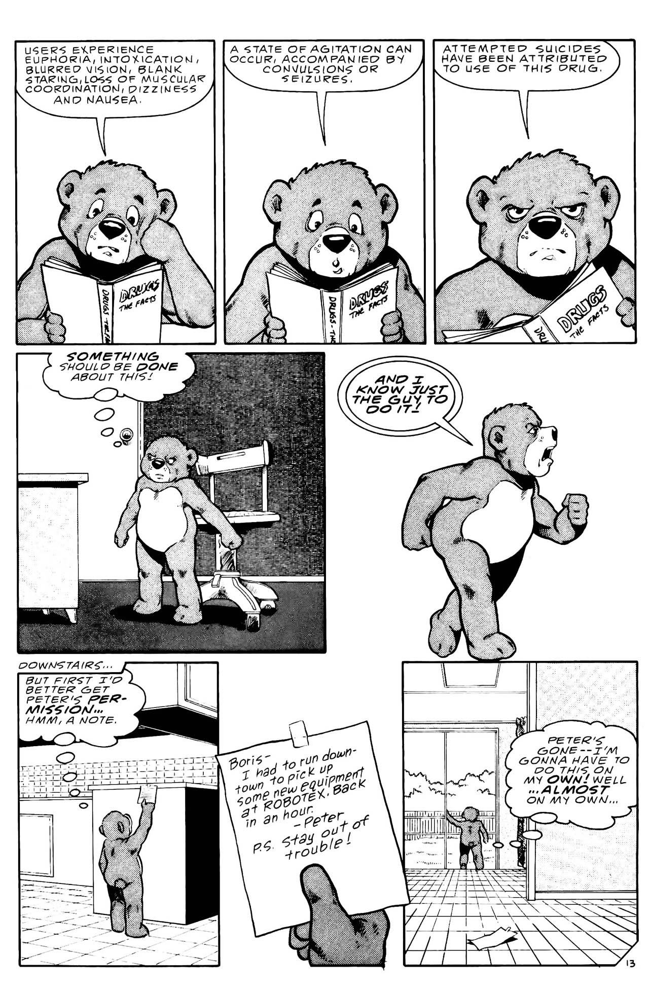 Read online Boris The Bear comic -  Issue #13 - 14