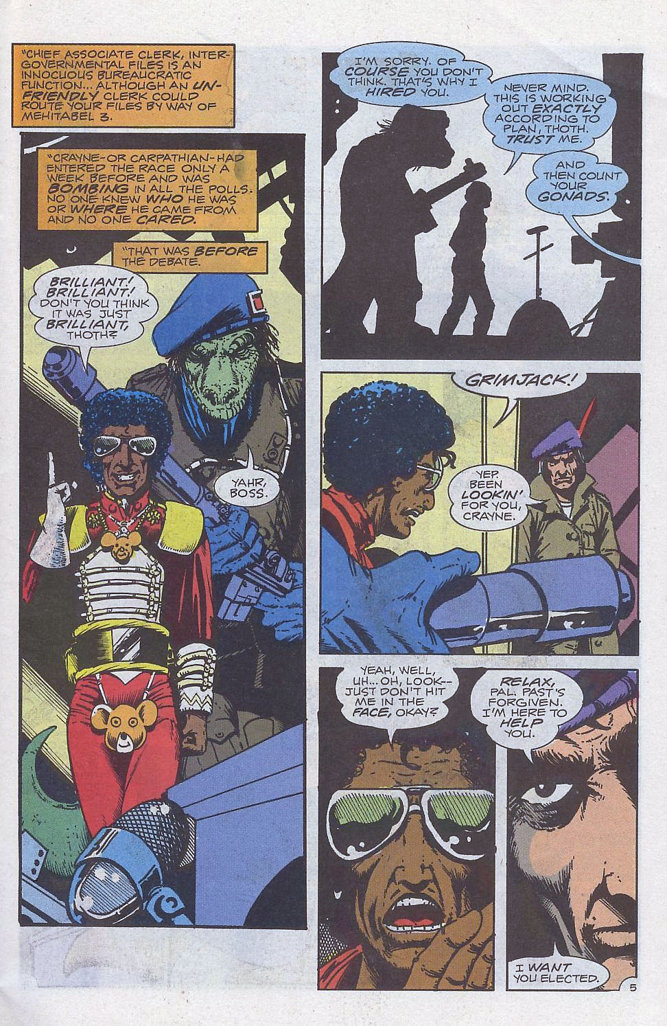 Read online Grimjack comic -  Issue #8 - 6