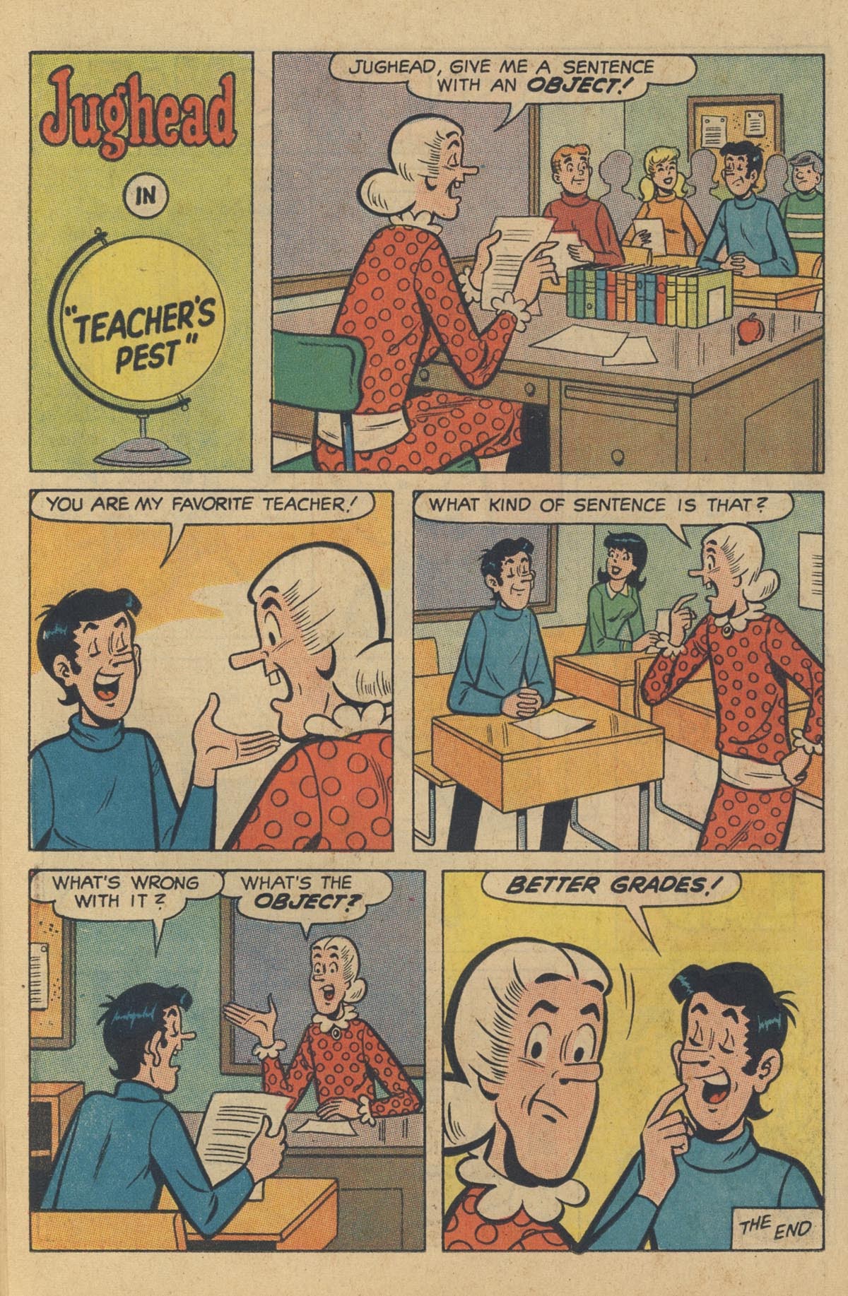 Read online Jughead's Jokes comic -  Issue #11 - 40