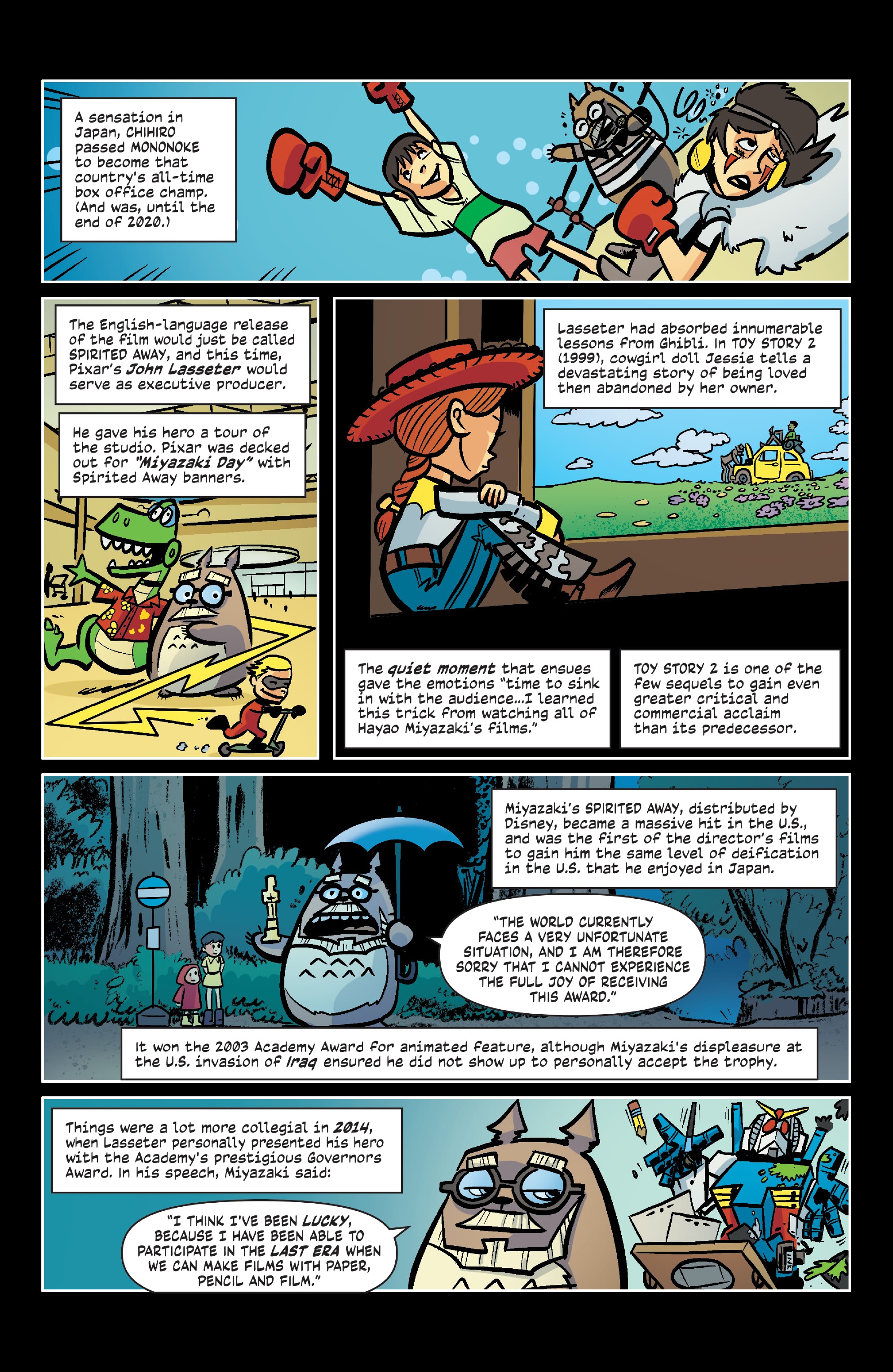 Read online Comic Book History of Animation comic -  Issue #5 - 21