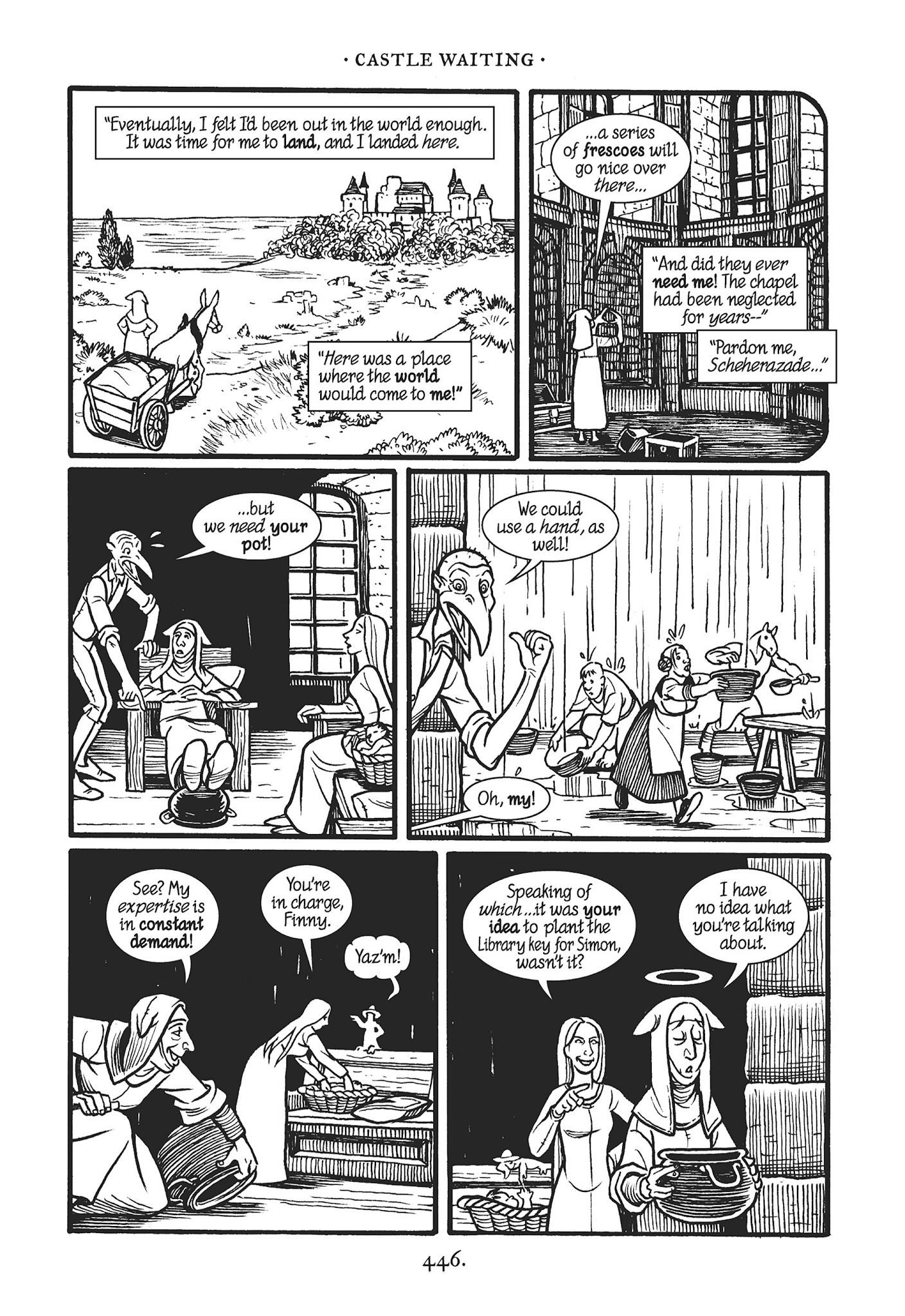 Read online Castle Waiting comic -  Issue # TPB - 447