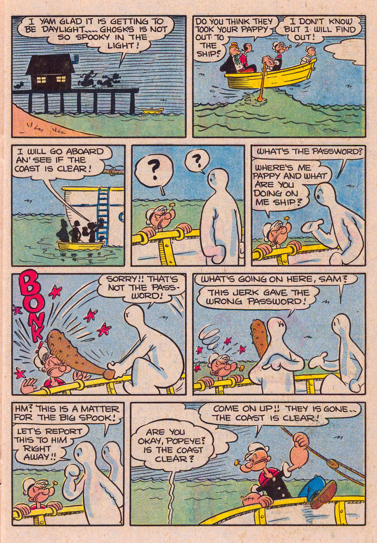 Read online Popeye (1948) comic -  Issue #169 - 11