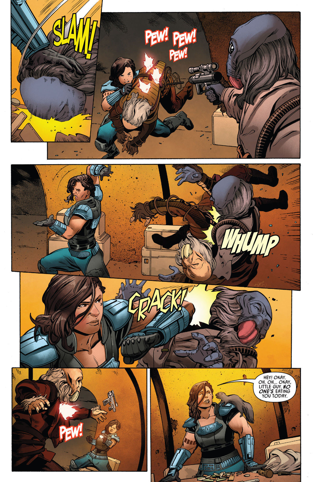 Read online Star Wars: The Mandalorian Season 2 comic -  Issue #4 - 6