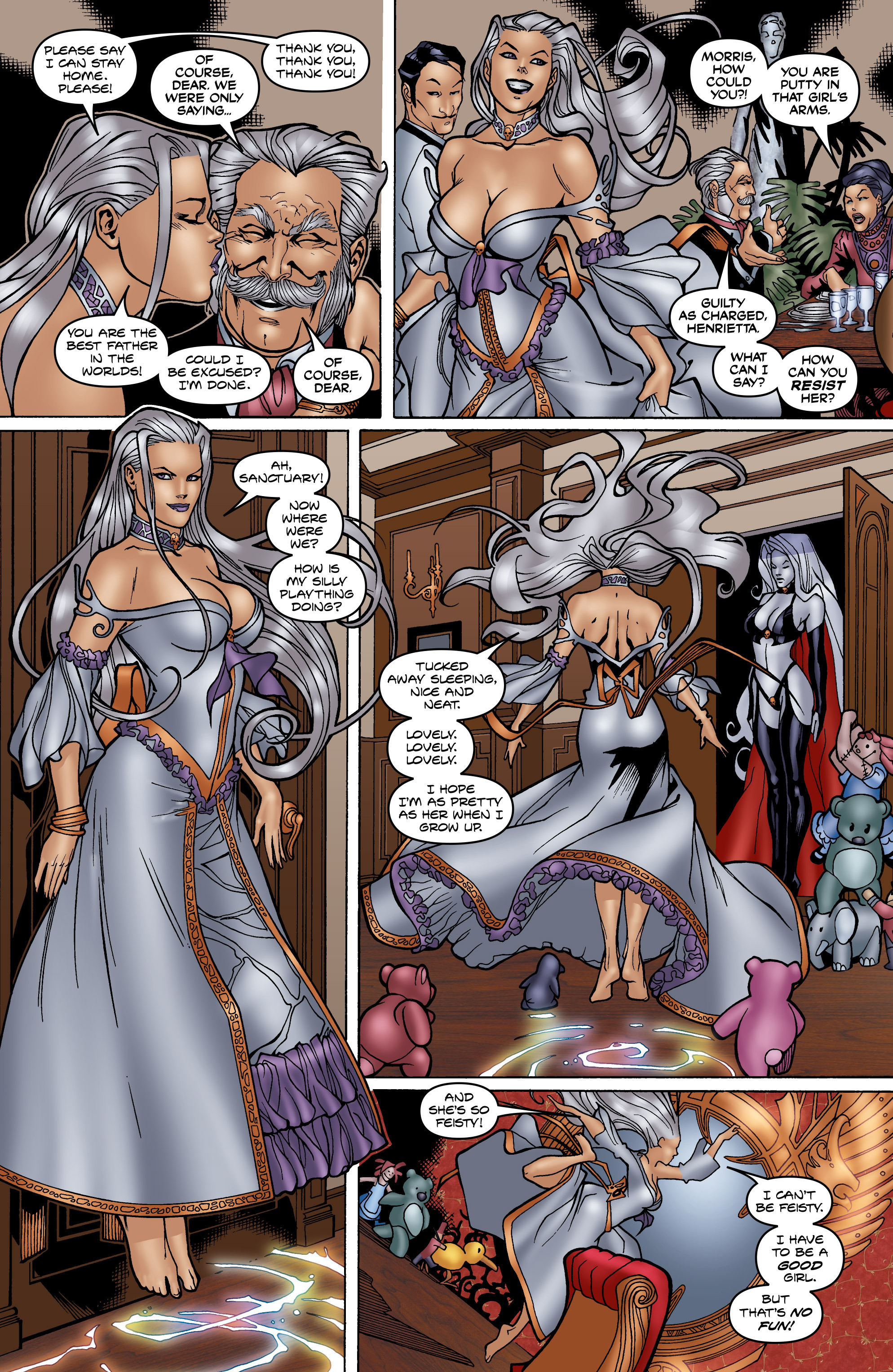 Read online Lady Death Origins comic -  Issue #6 - 9