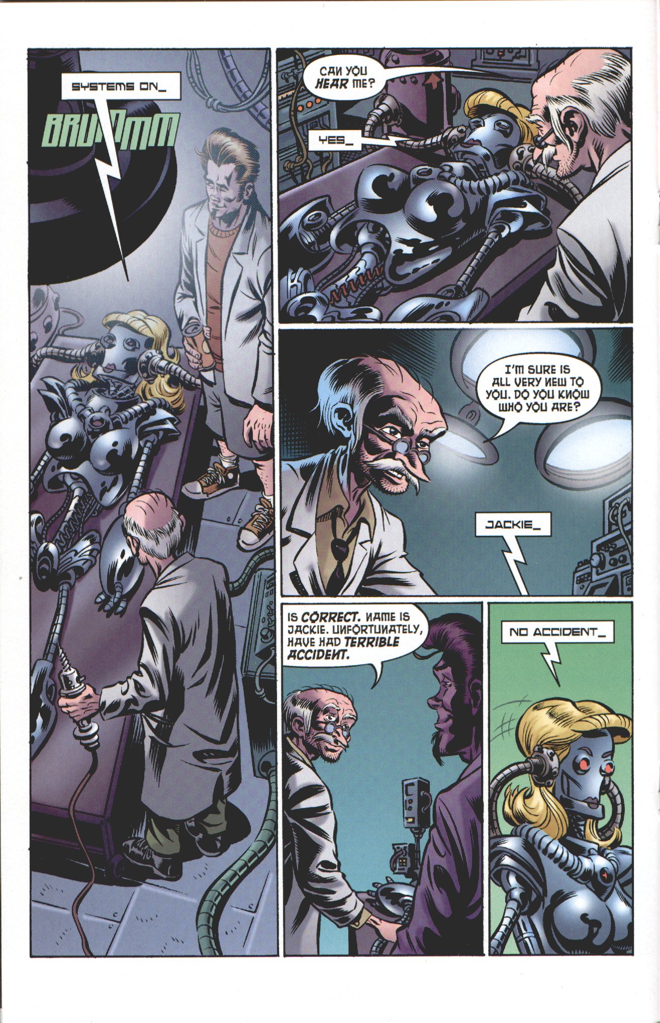 Read online Man With The Screaming Brain comic -  Issue #3 - 18