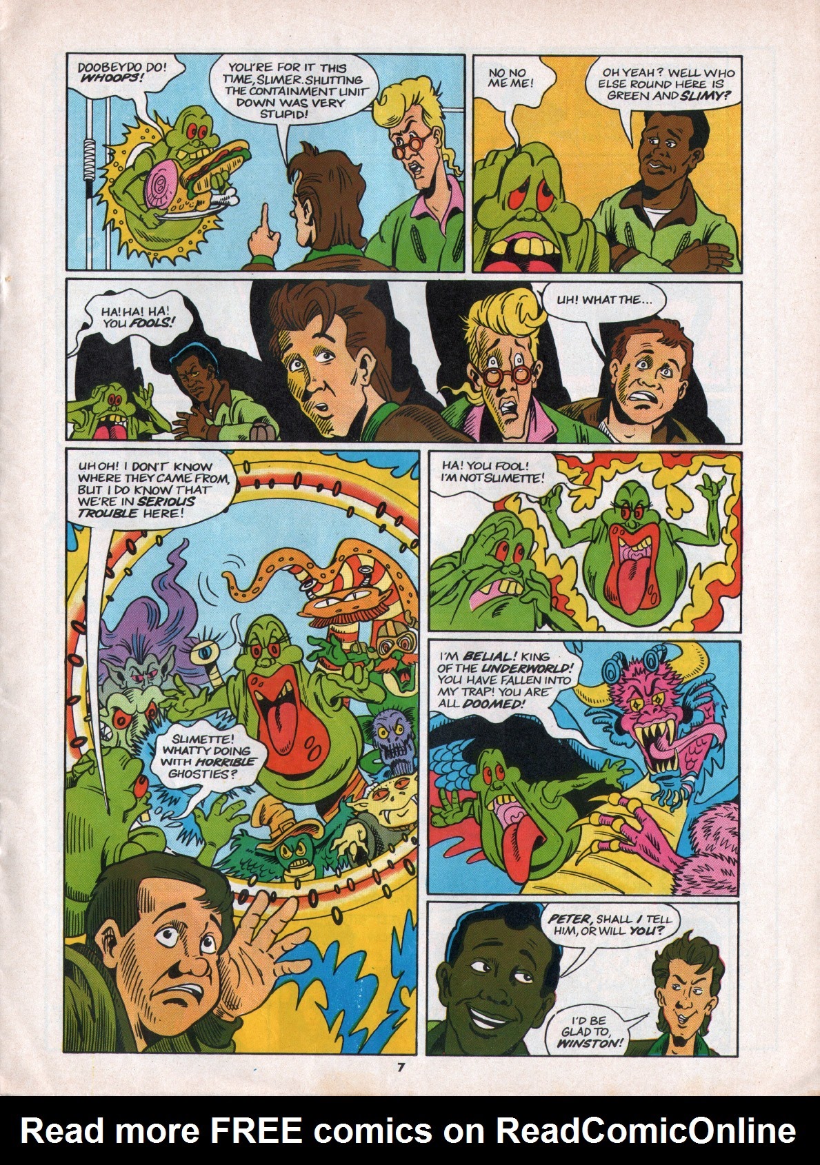 Read online The Real Ghostbusters comic -  Issue #53 - 7