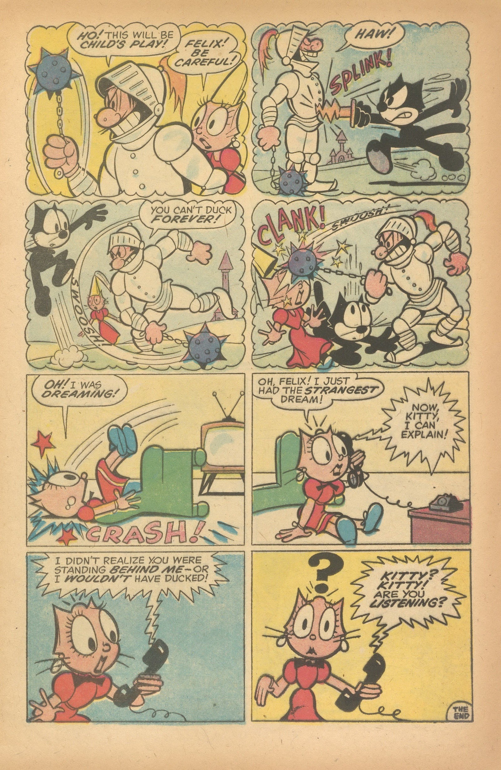 Read online Felix the Cat (1955) comic -  Issue #88 - 11