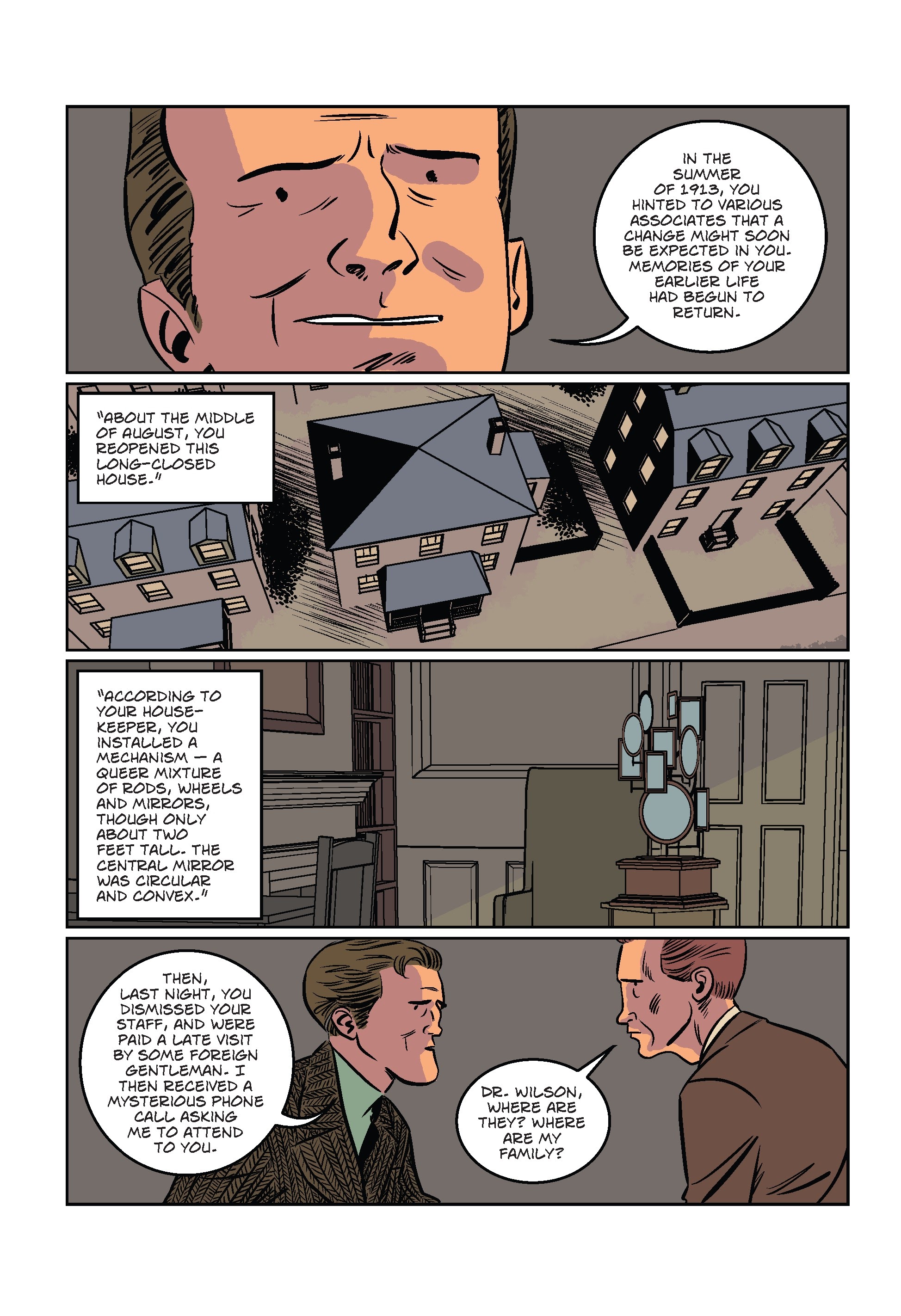 Read online H.P. Lovecraft The Shadow Out of Time comic -  Issue # TPB - 23