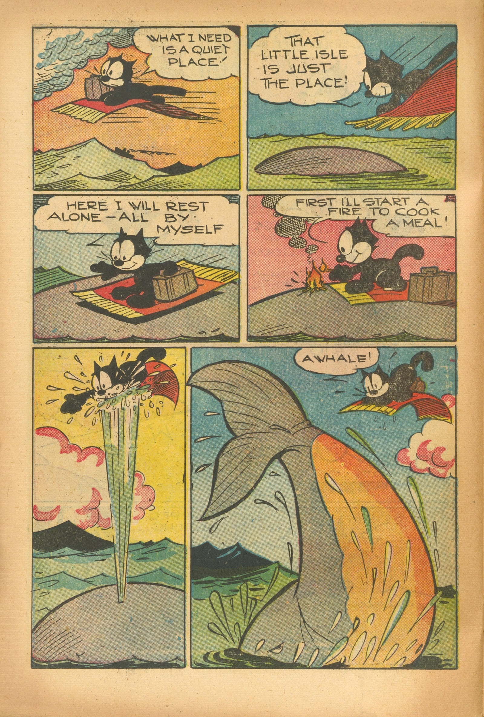 Read online Felix the Cat (1951) comic -  Issue #25 - 26