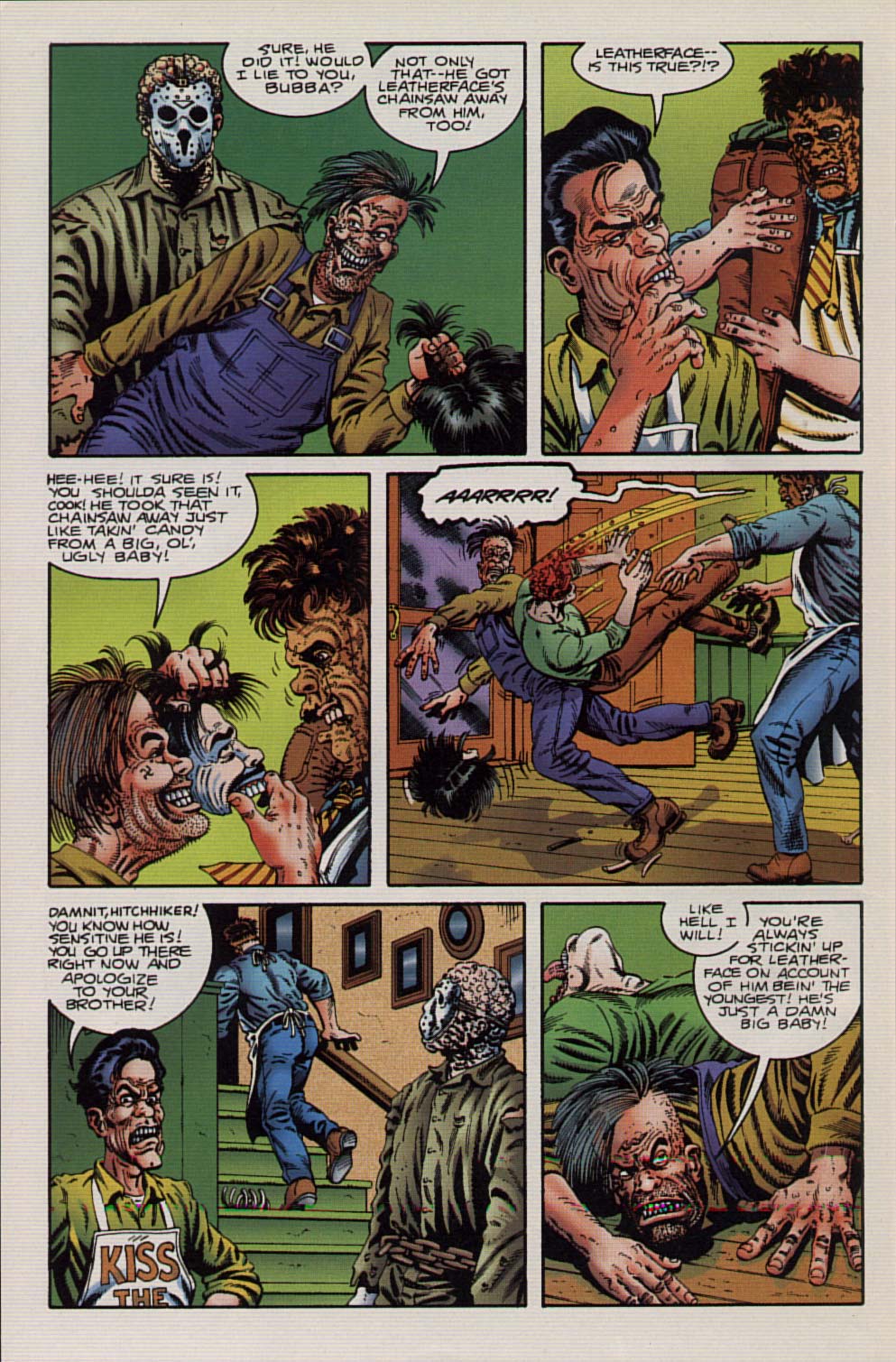 Read online Jason vs Leatherface comic -  Issue #1 - 26