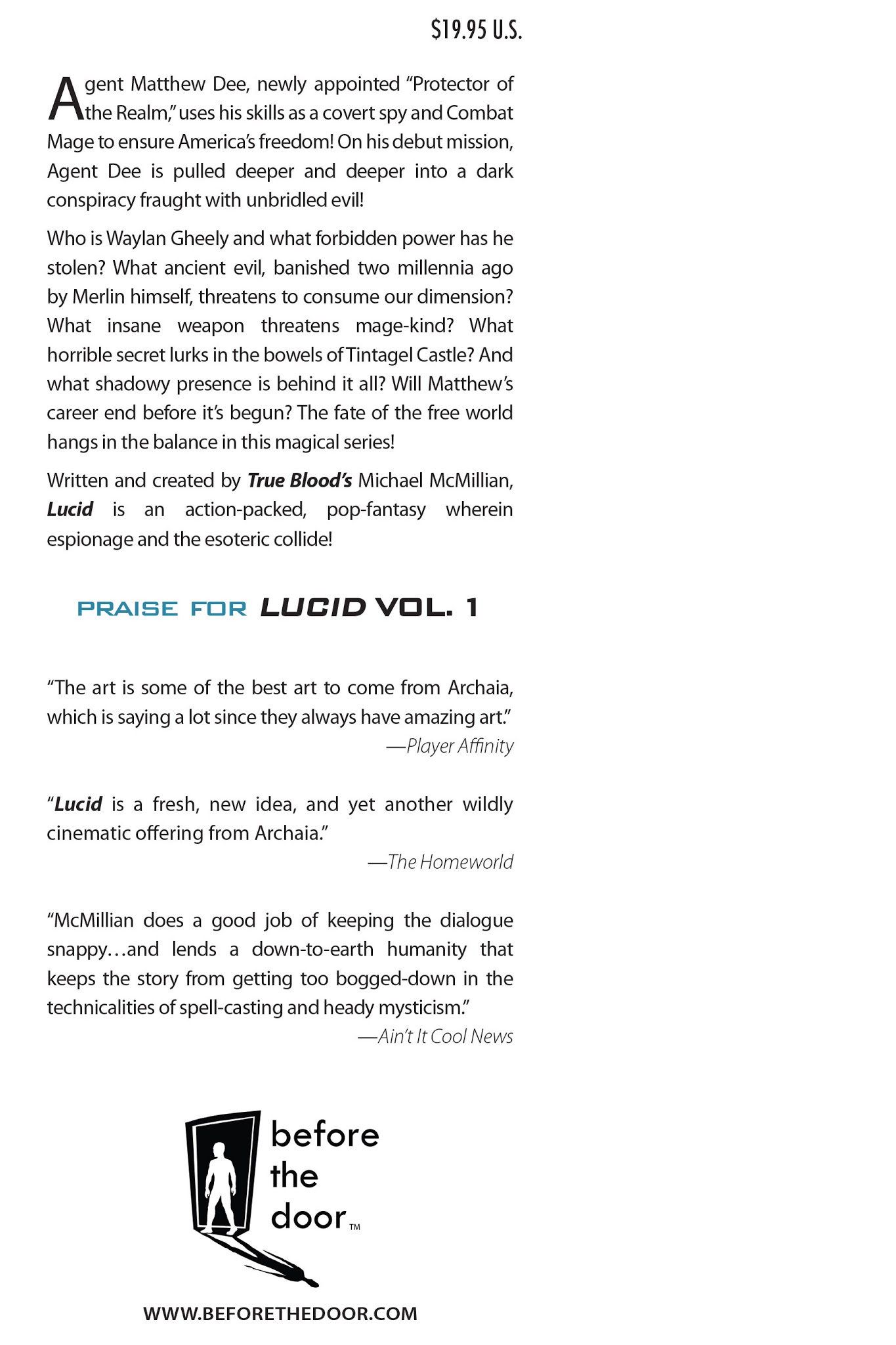 Read online Lucid comic -  Issue # TPB - 2