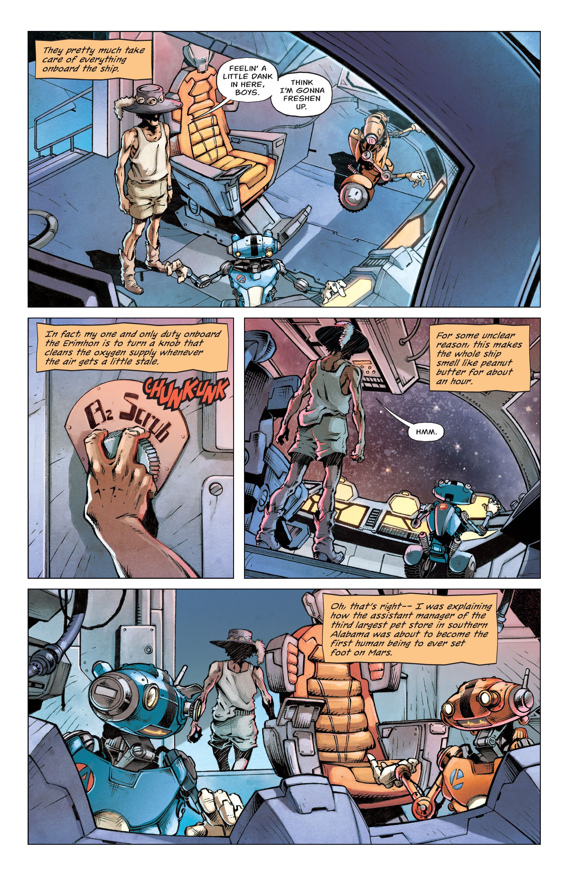 Read online Traveling To Mars comic -  Issue #1 - 9