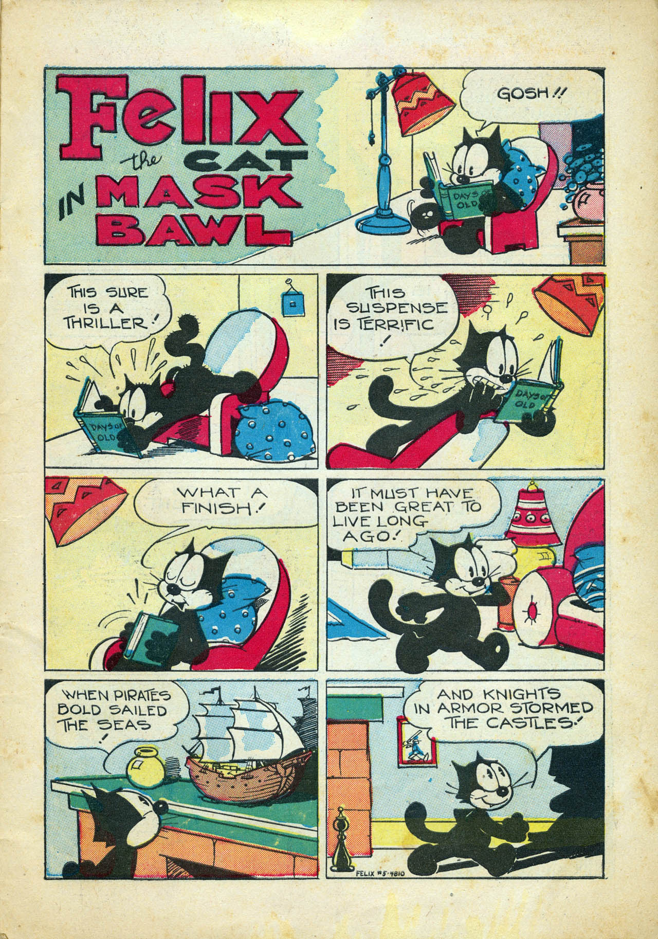 Read online Felix the Cat (1948) comic -  Issue #5 - 3
