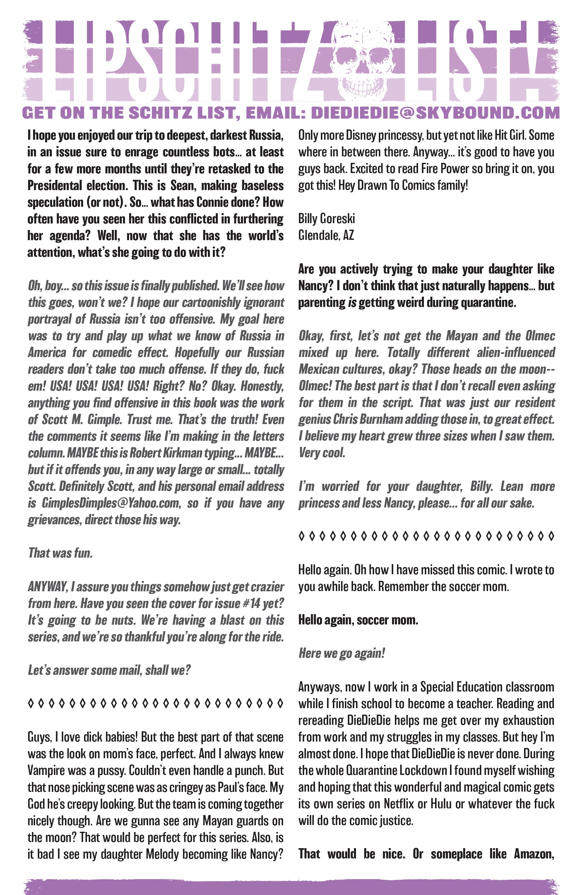 Read online Die!Die!Die! comic -  Issue #12 - 25