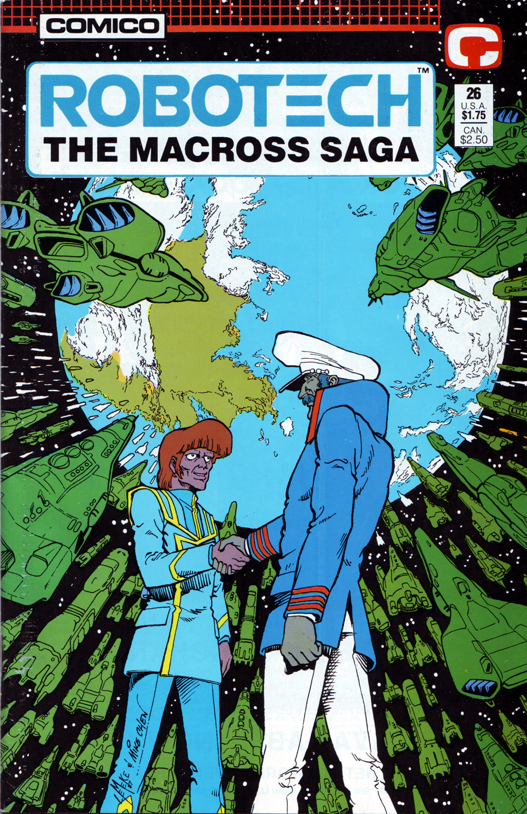 Read online Robotech The Macross Saga comic -  Issue #26 - 1