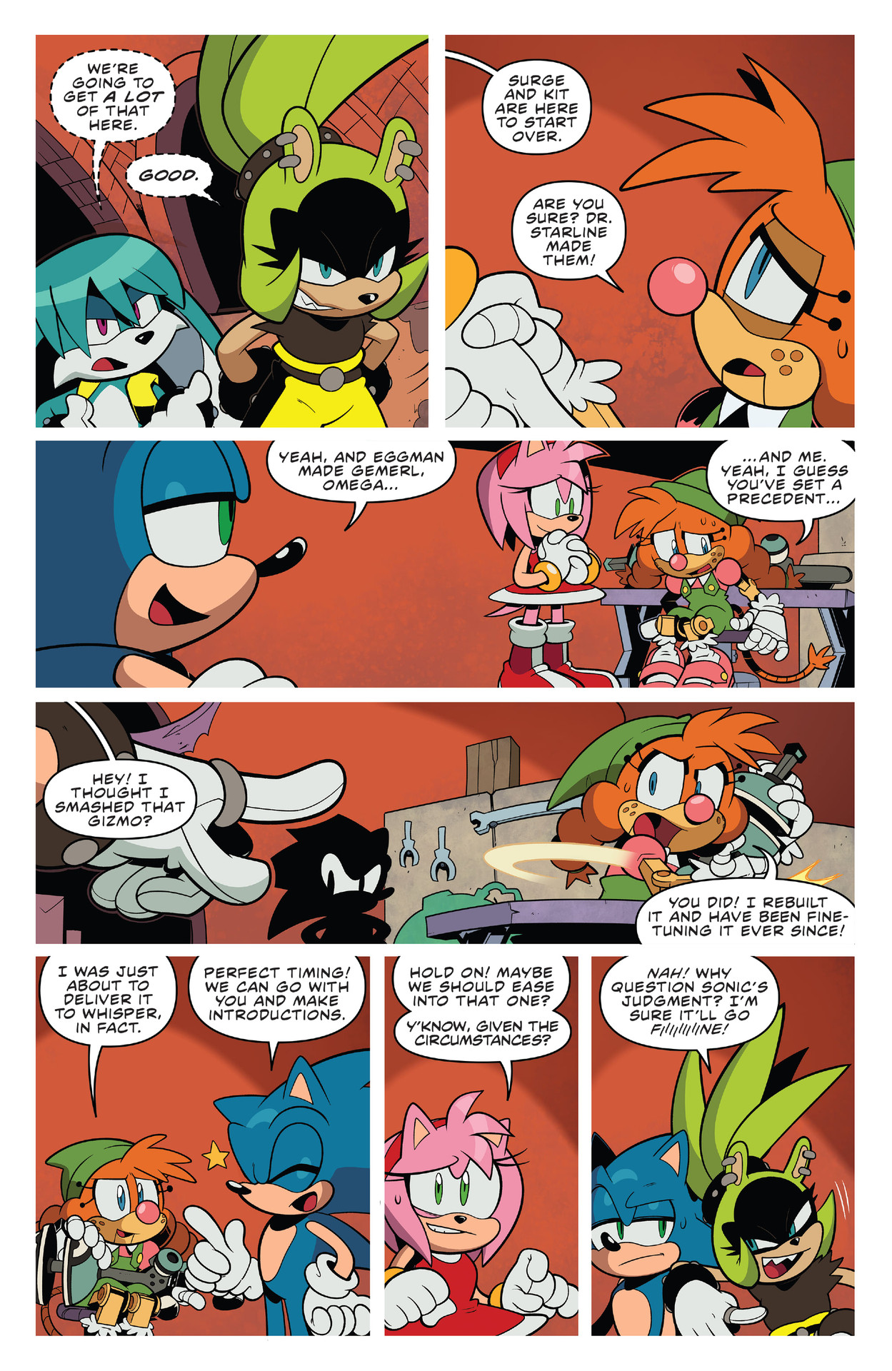 Read online Sonic the Hedgehog (2018) comic -  Issue #67 - 17