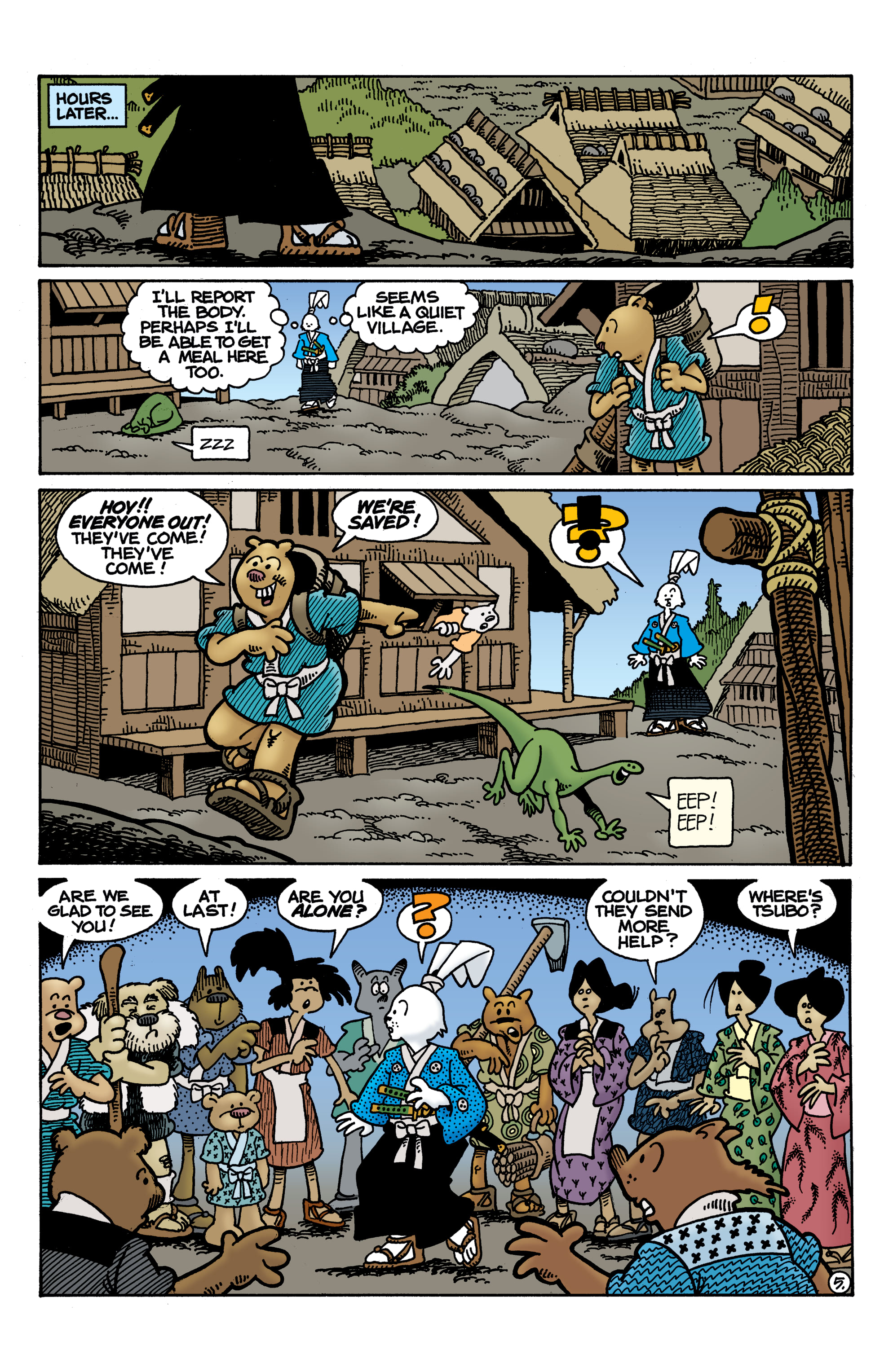 Read online Usagi Yojimbo: Lone Goat and Kid comic -  Issue #3 - 7