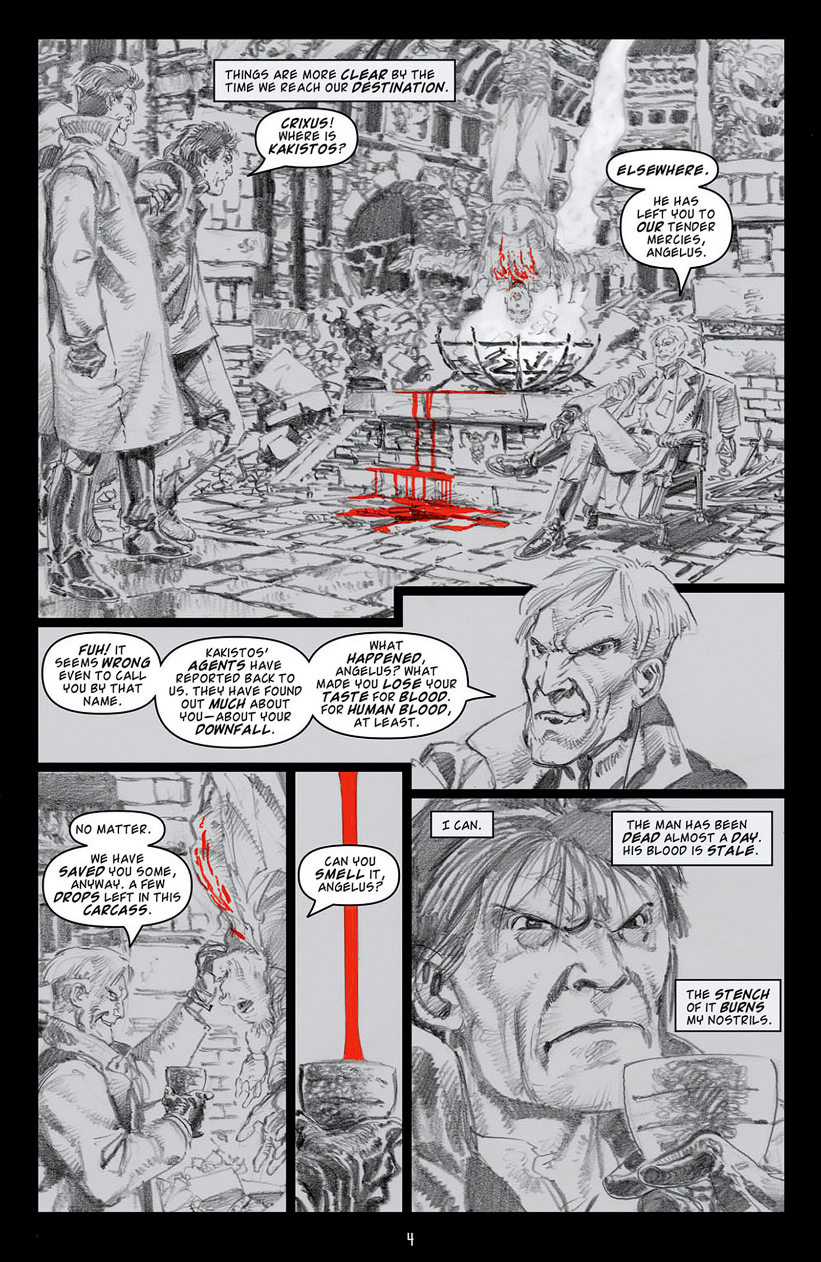 Read online Angel: Blood & Trenches comic -  Issue #4 - 7