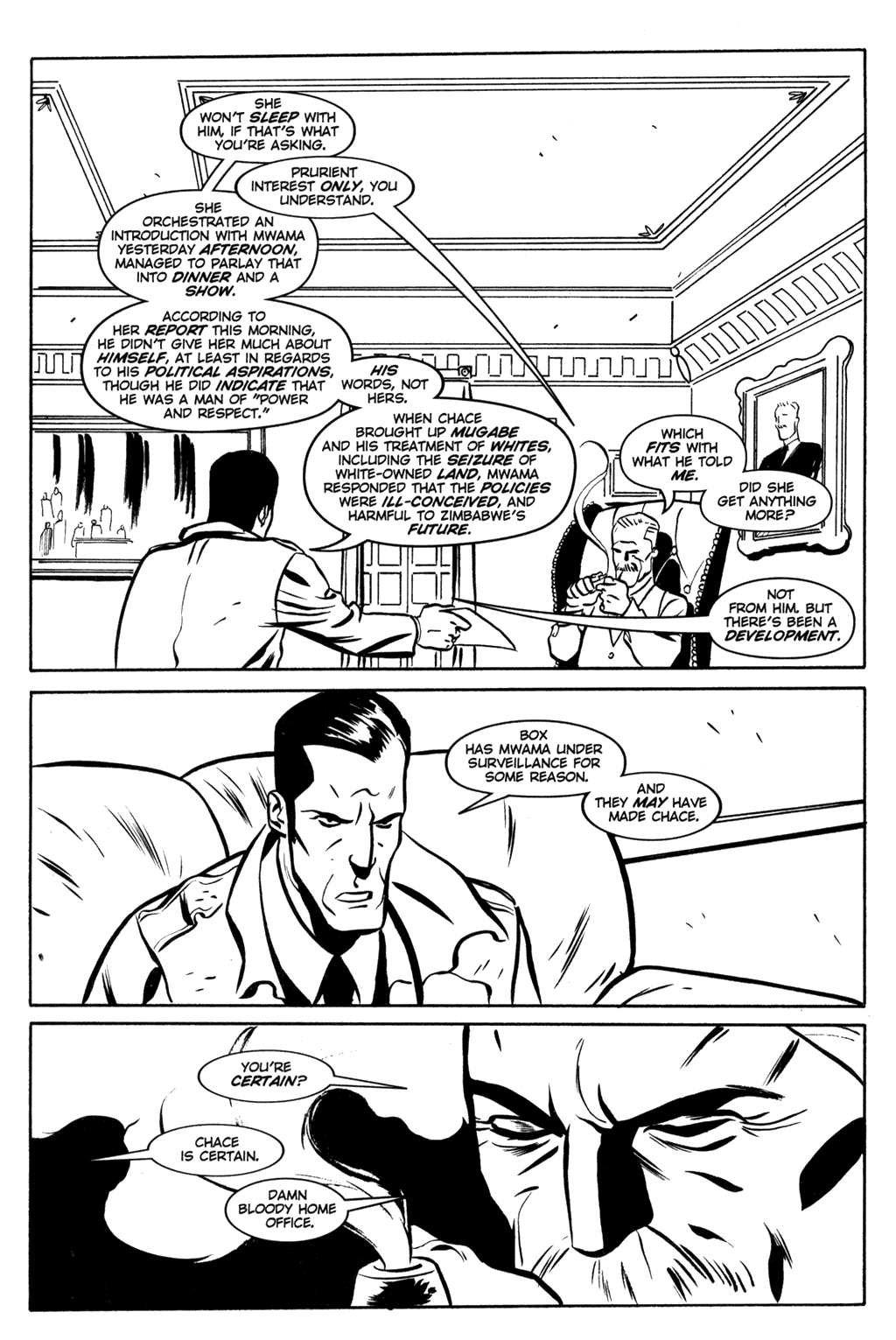 Read online Queen & Country comic -  Issue #23 - 17