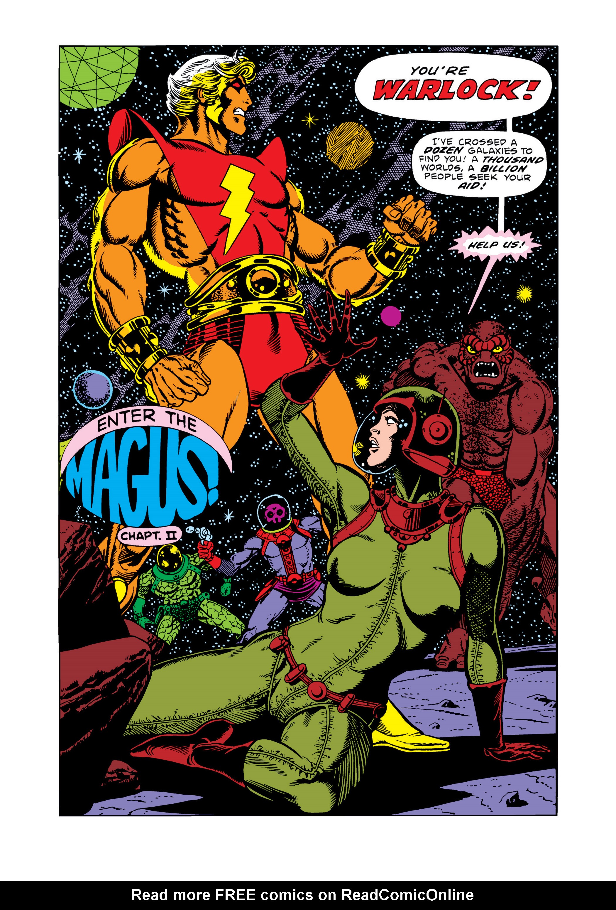 Read online Marvel Masterworks: Warlock comic -  Issue # TPB 2 (Part 1) - 14