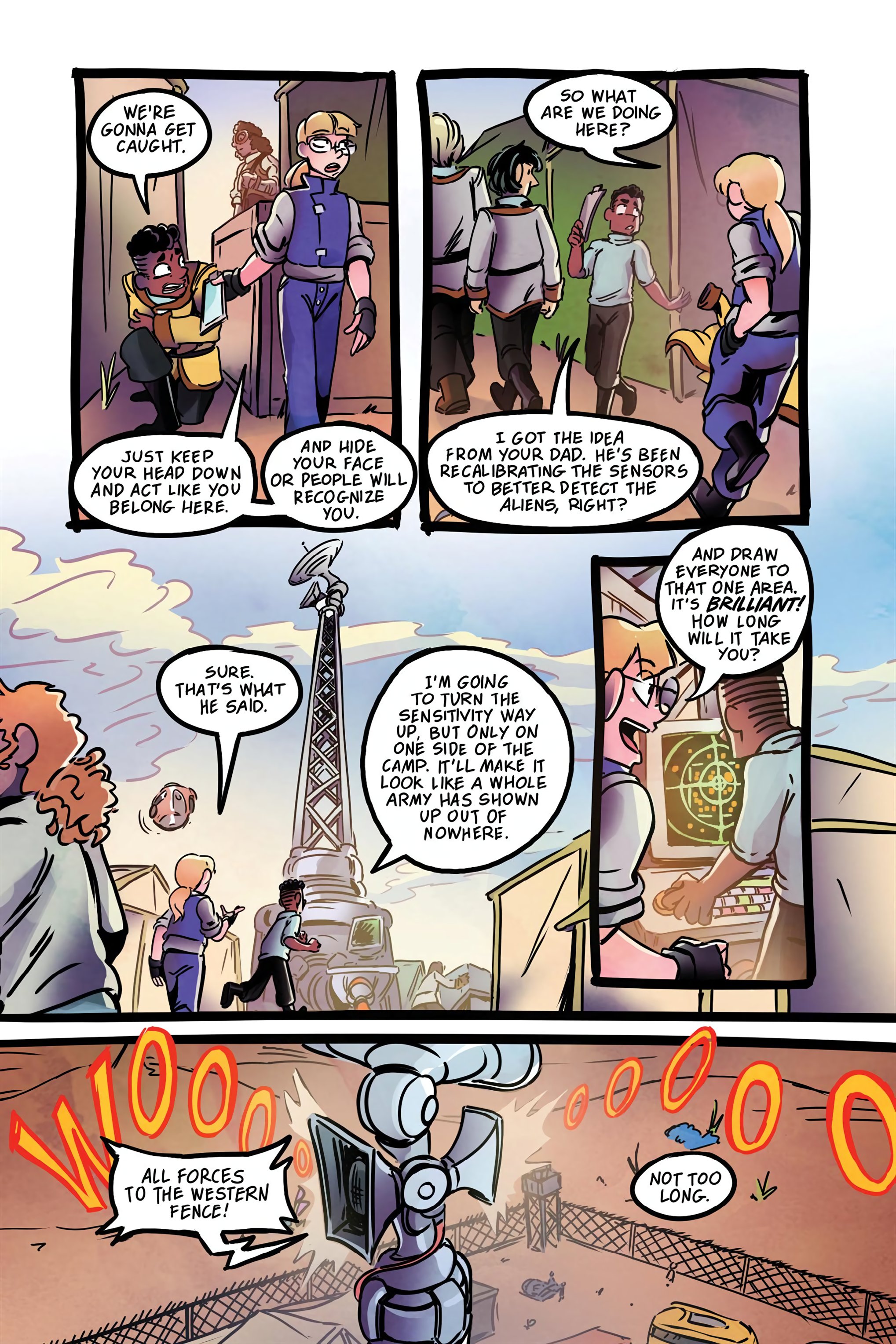 Read online Cosmic Cadets: Contact! comic -  Issue # TPB (Part 2) - 35