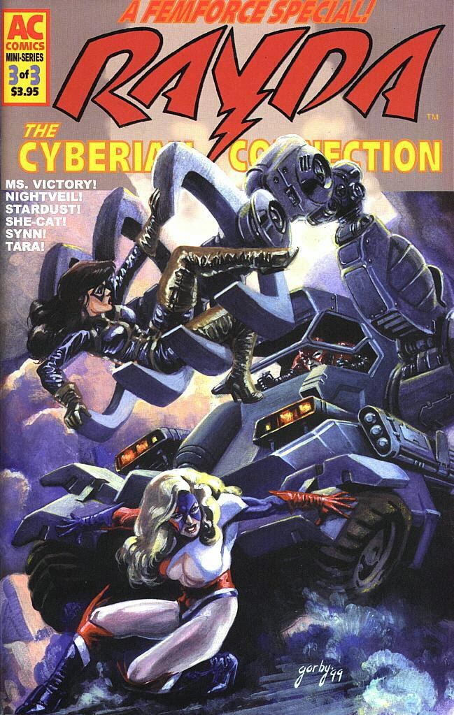 Read online FemForce Special: Rayda The Cyberian Connection comic -  Issue #3 - 1