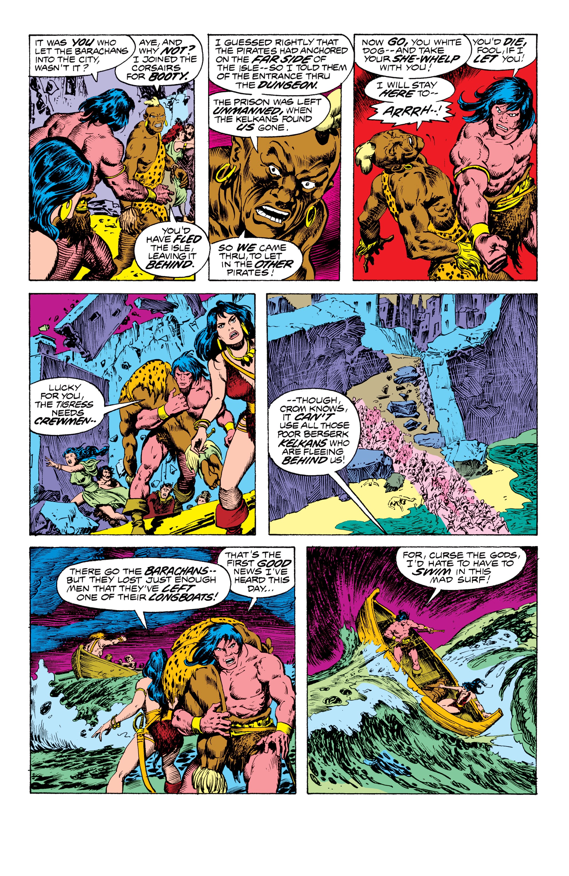 Read online Conan the Barbarian Epic Collection: The Original Marvel Years - Of Once and Future Kings comic -  Issue # TPB (Part 3) - 25