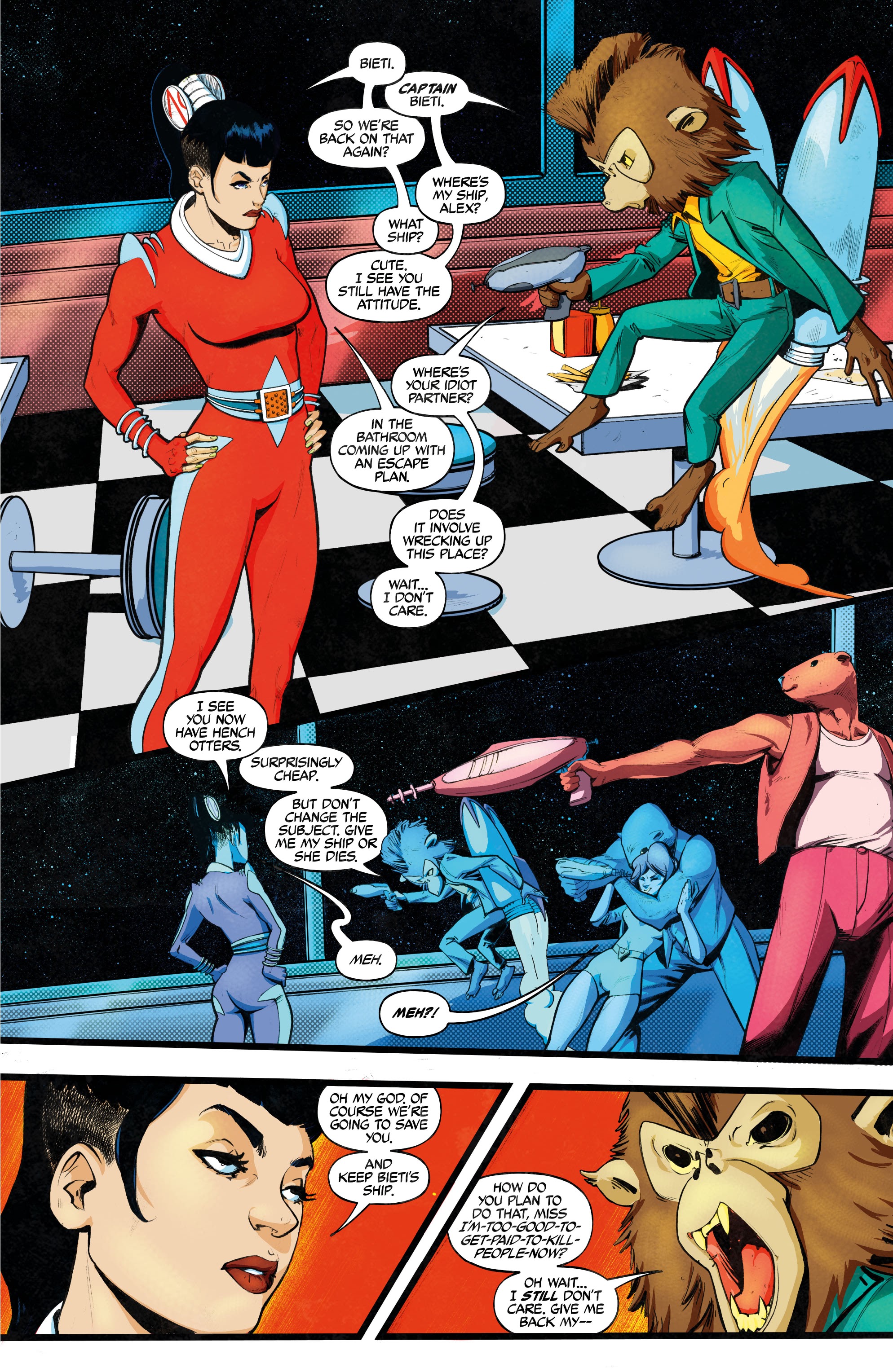 Read online Killer Queens comic -  Issue #1 - 5