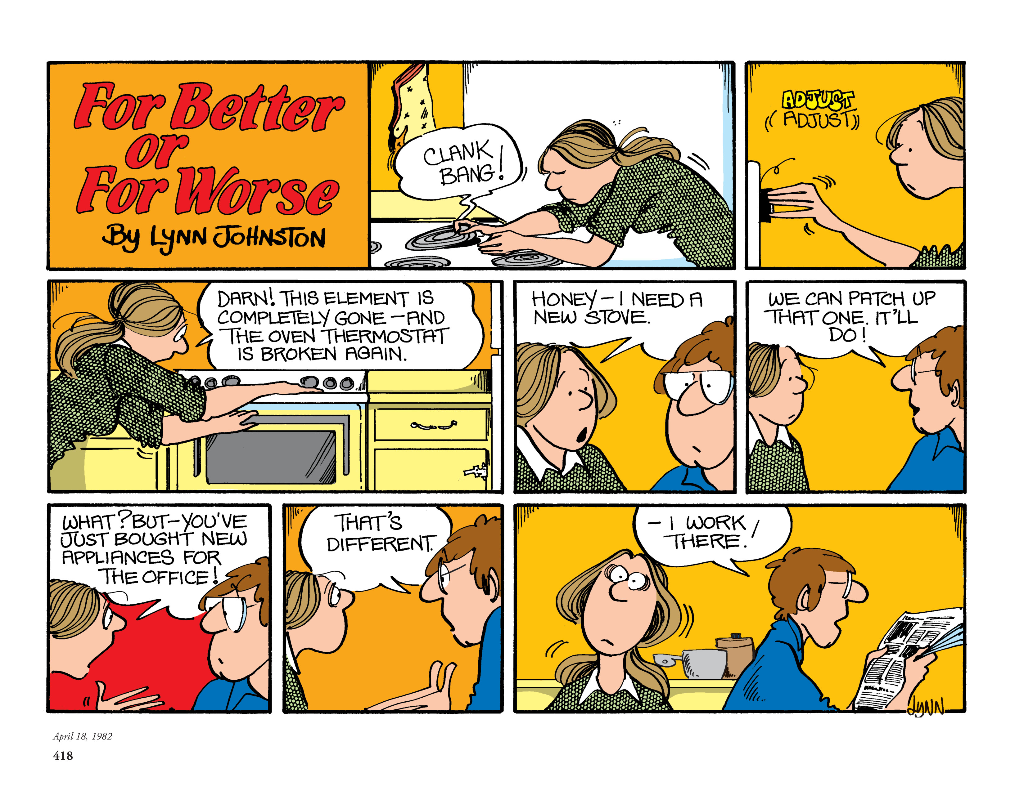 Read online For Better Or For Worse: The Complete Library comic -  Issue # TPB 1 (Part 5) - 21