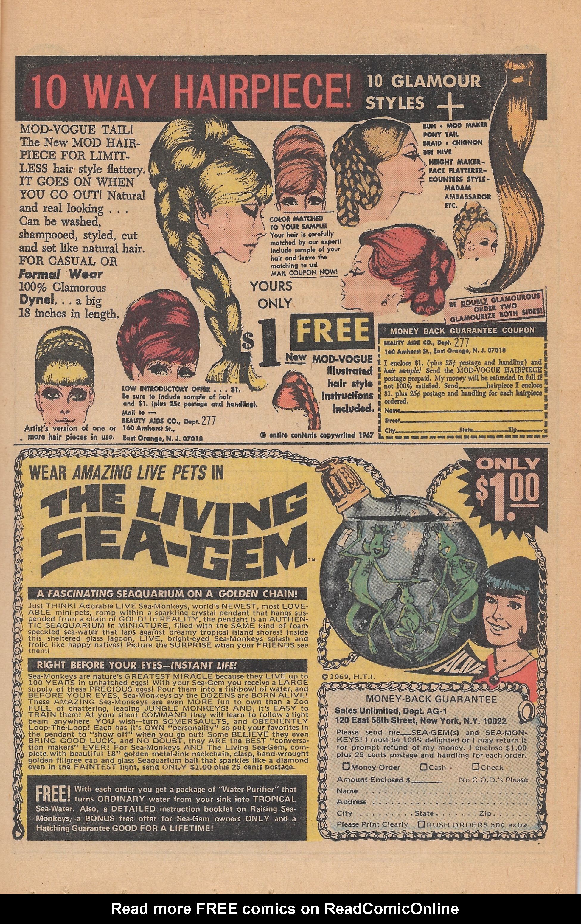 Read online Jughead's Jokes comic -  Issue #19 - 31