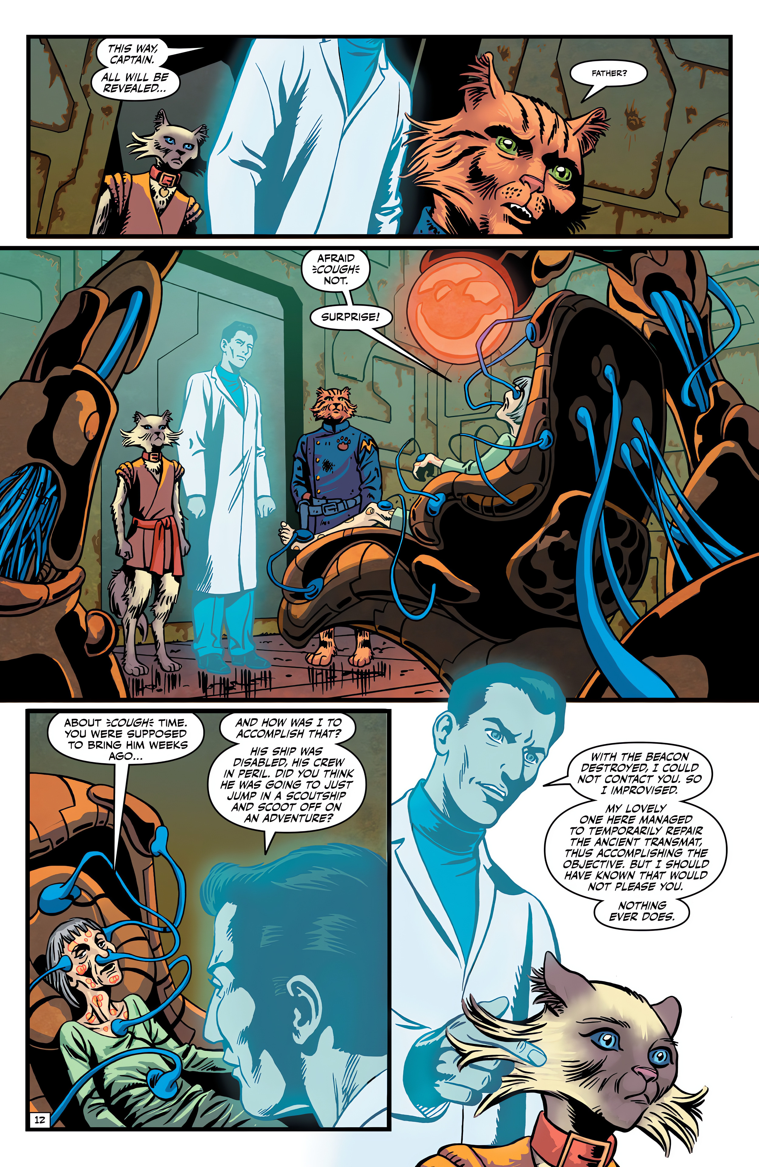 Read online Captain Ginger: The Last Feeder comic -  Issue #1 - 14