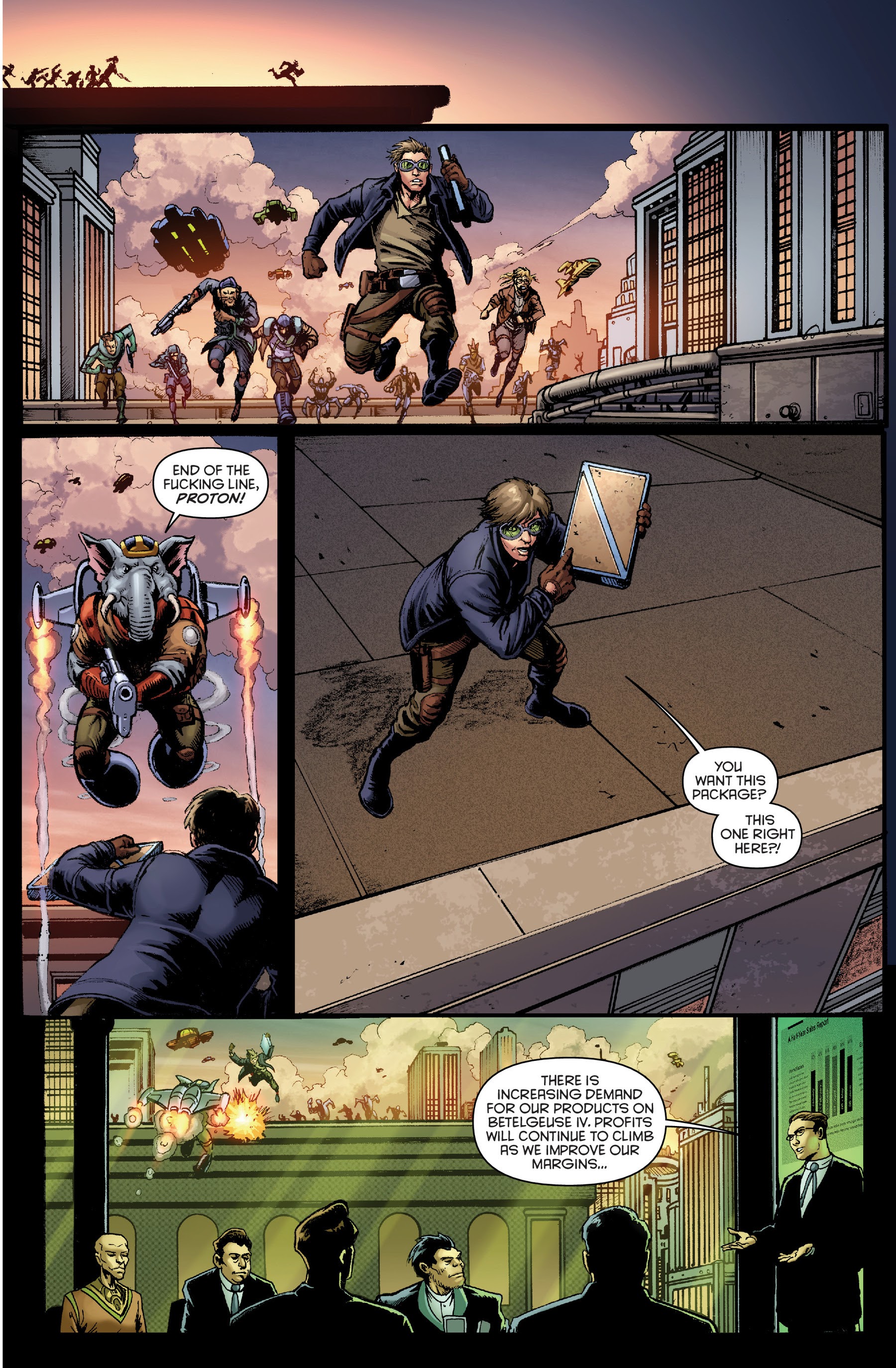 Read online Space Bastards comic -  Issue #3 - 3