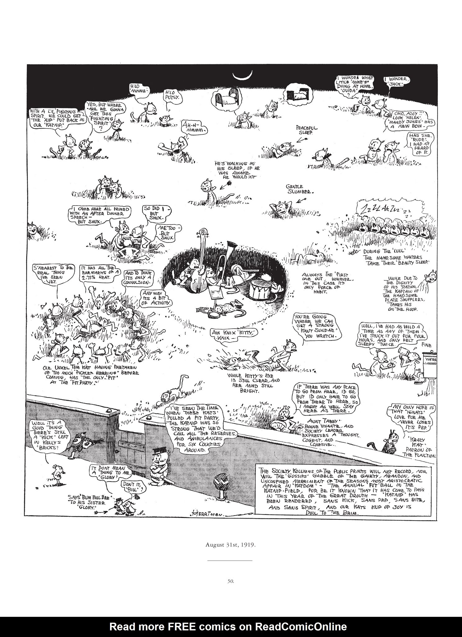 Read online Krazy & Ignatz comic -  Issue # TPB 2 - 50